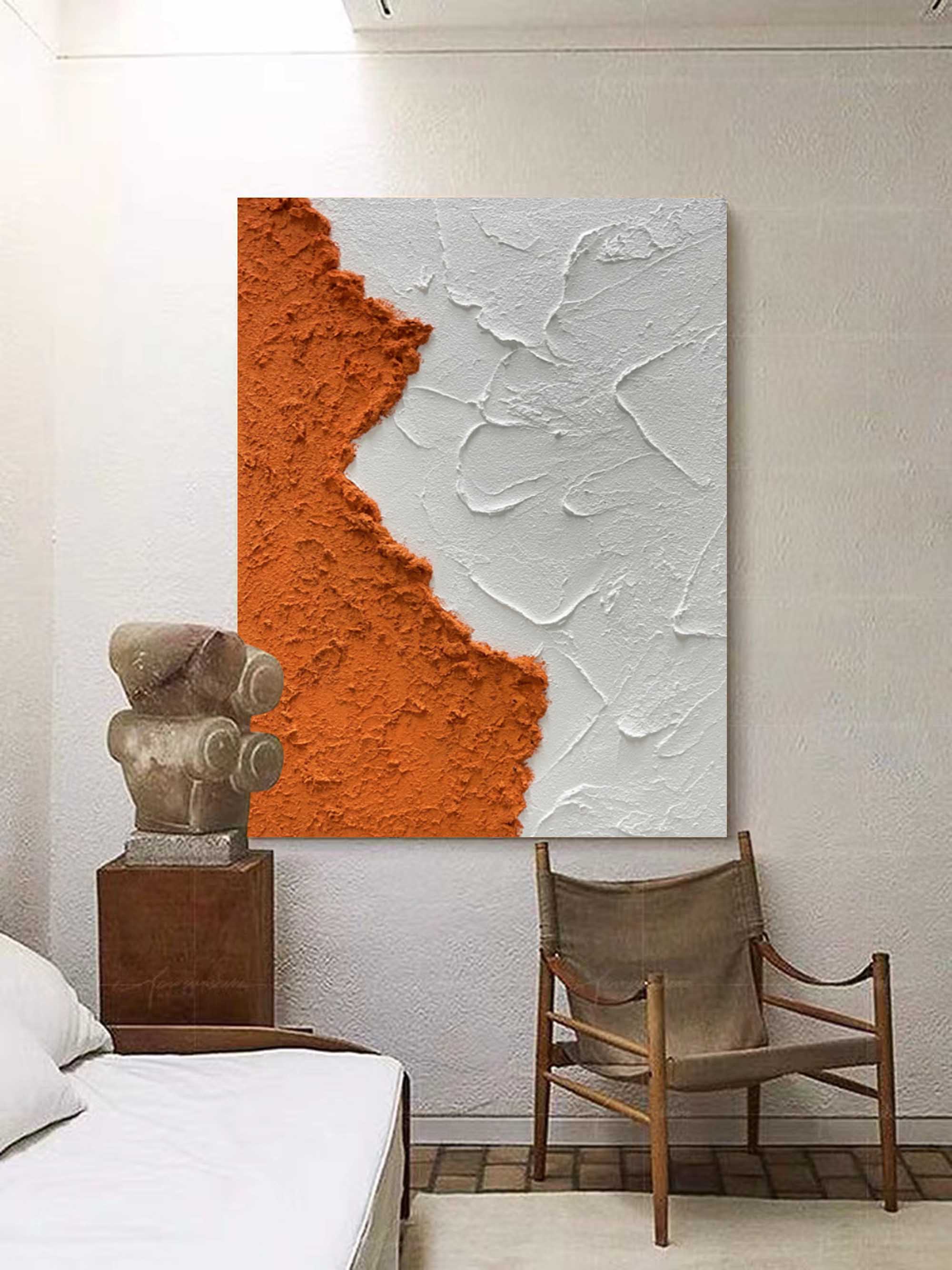 Wallart Textured Abstract Earth Tones Art