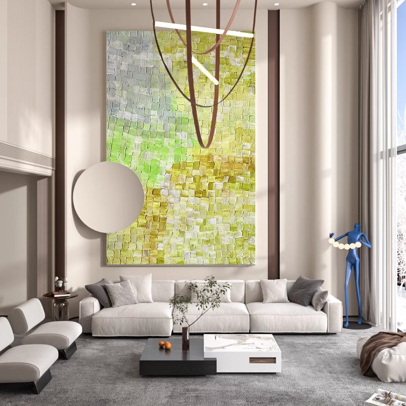 Wallart Golden Hour Abstract Textured Art