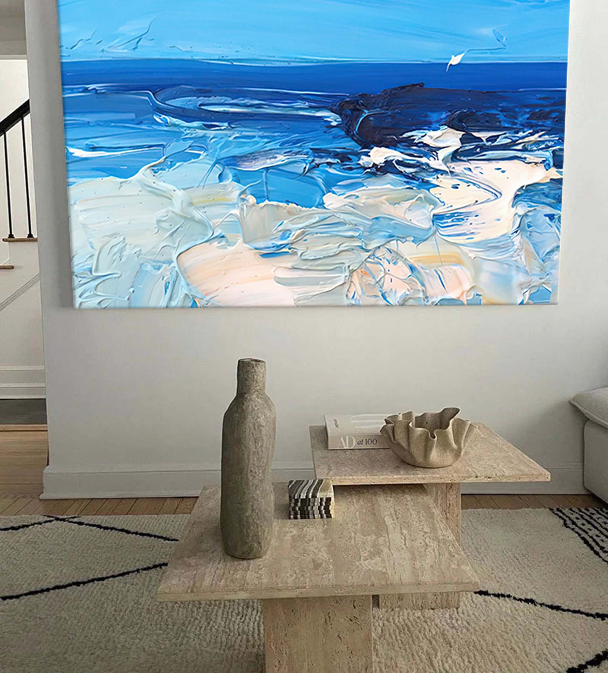 Wallart Ocean’s Blue Symphony