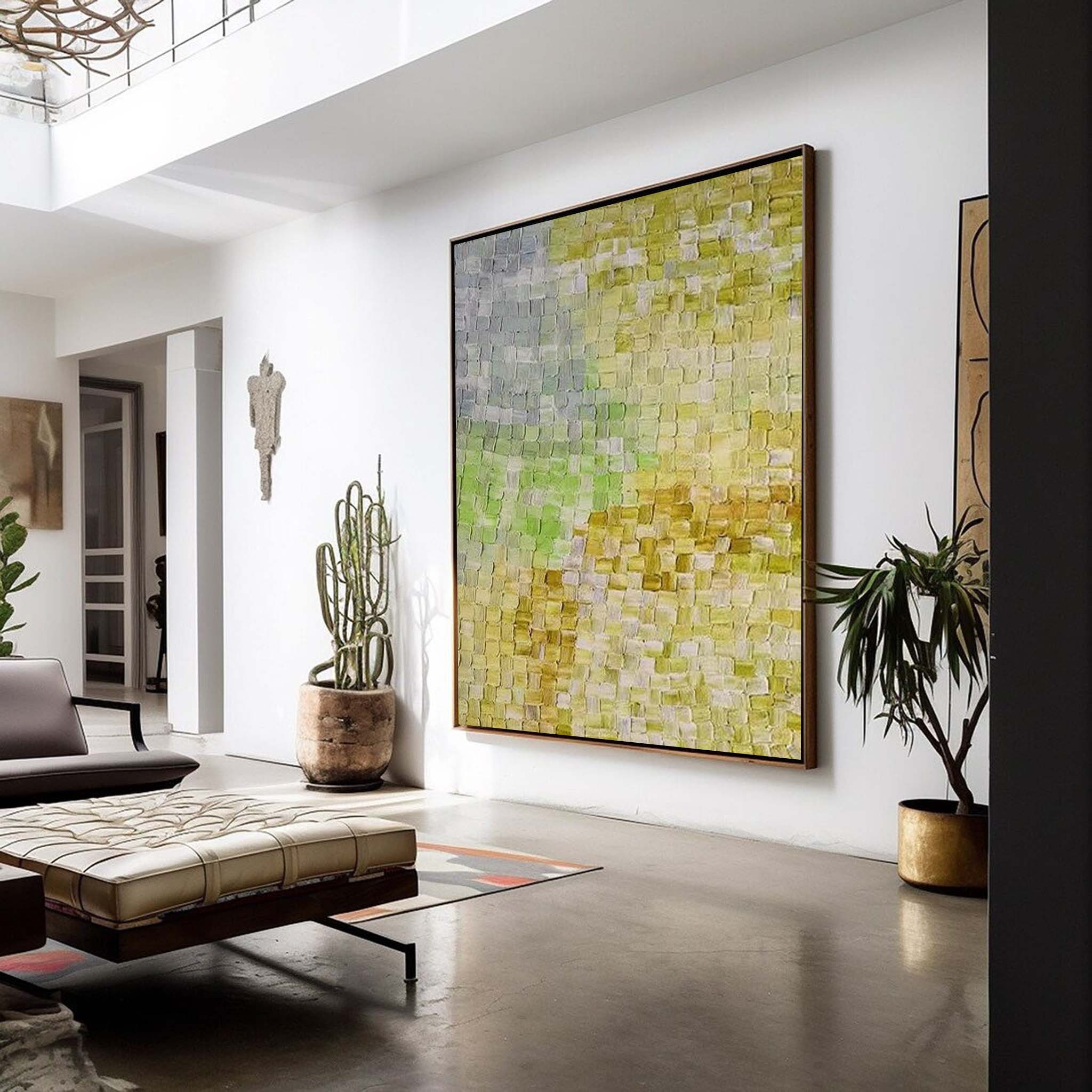 Wallart Golden Hour Abstract Textured Art