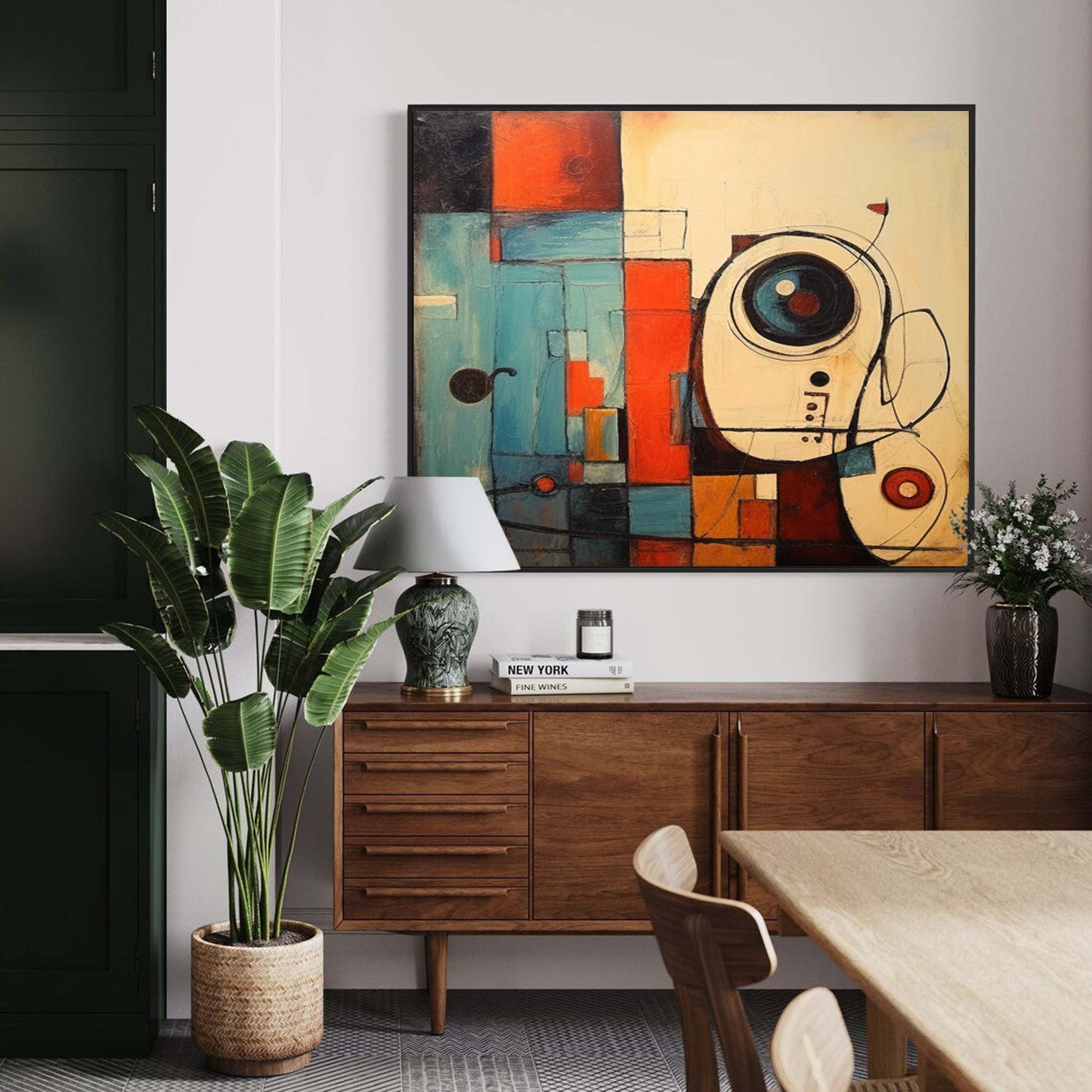 Wallart Abstract Canvas Art #AB320