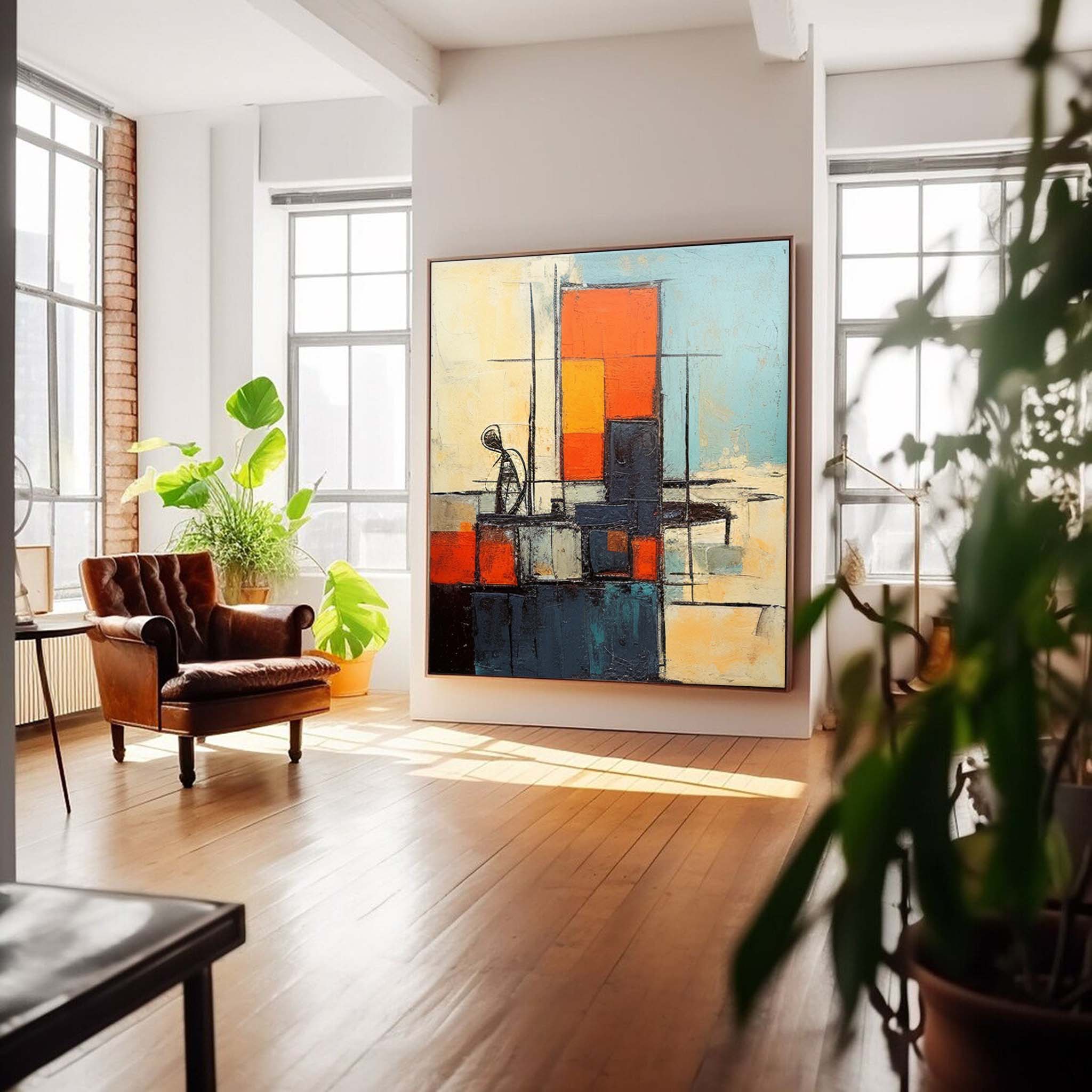 Wallart Abstract Canvas Art #AB319