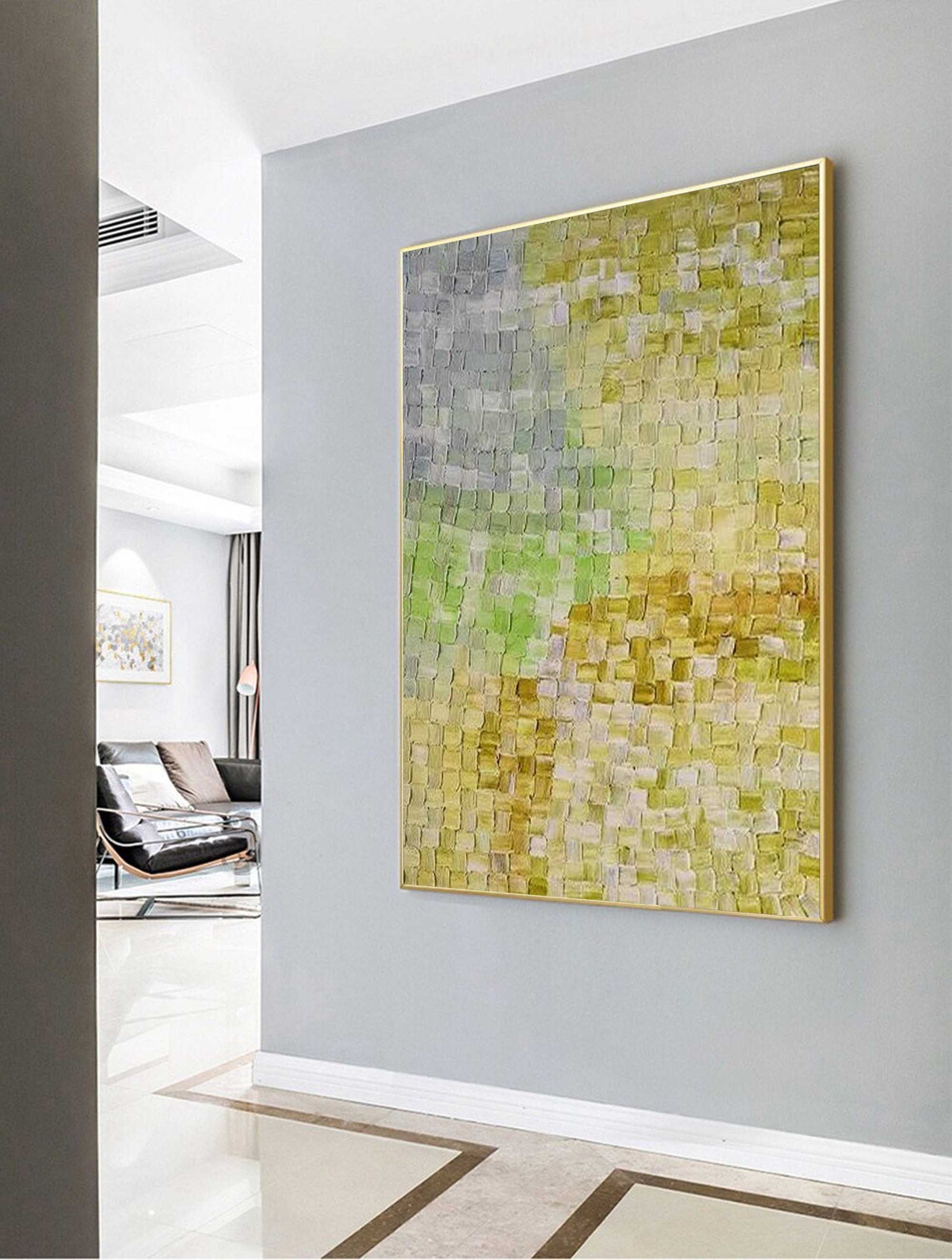 Wallart Golden Hour Abstract Textured Art