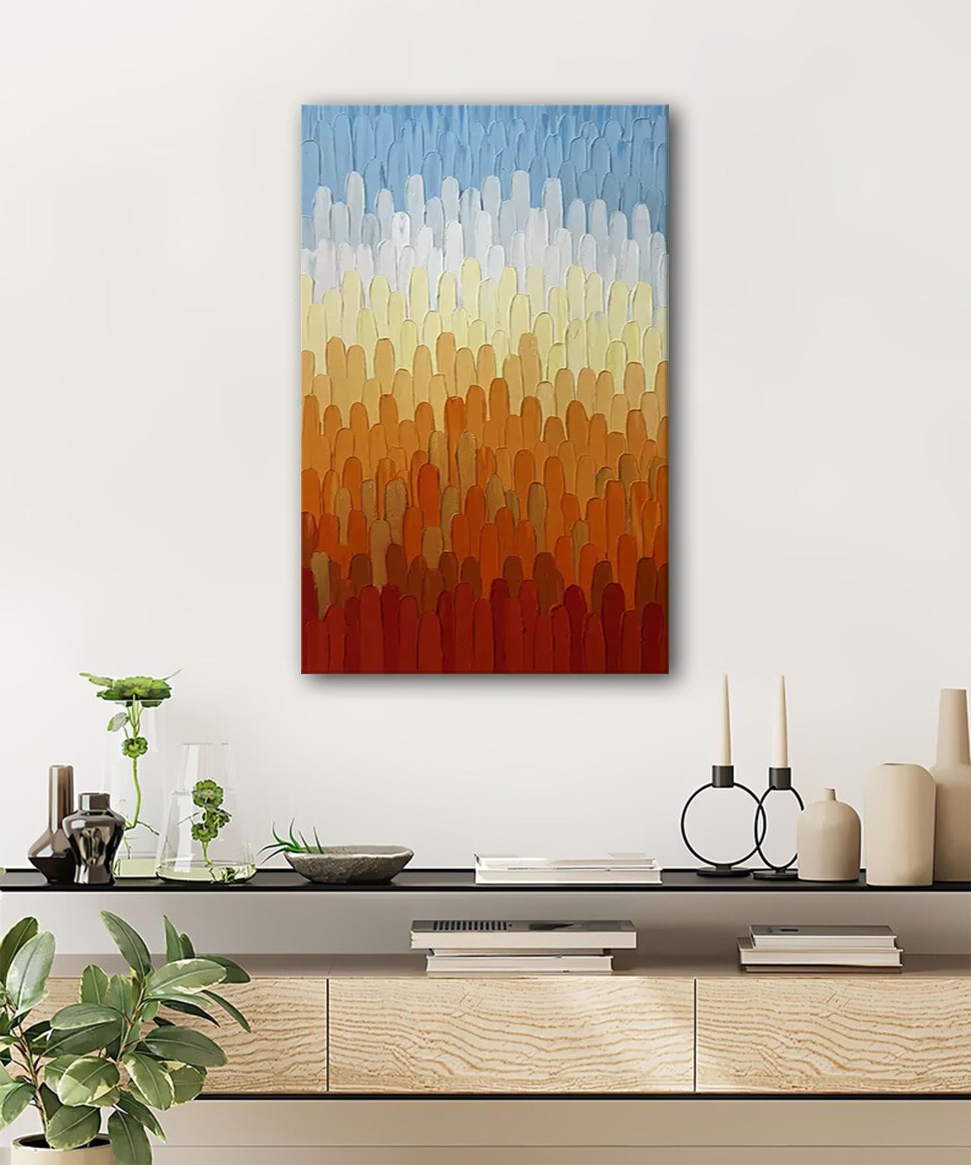 Wallart Sunset Gradient in Textures