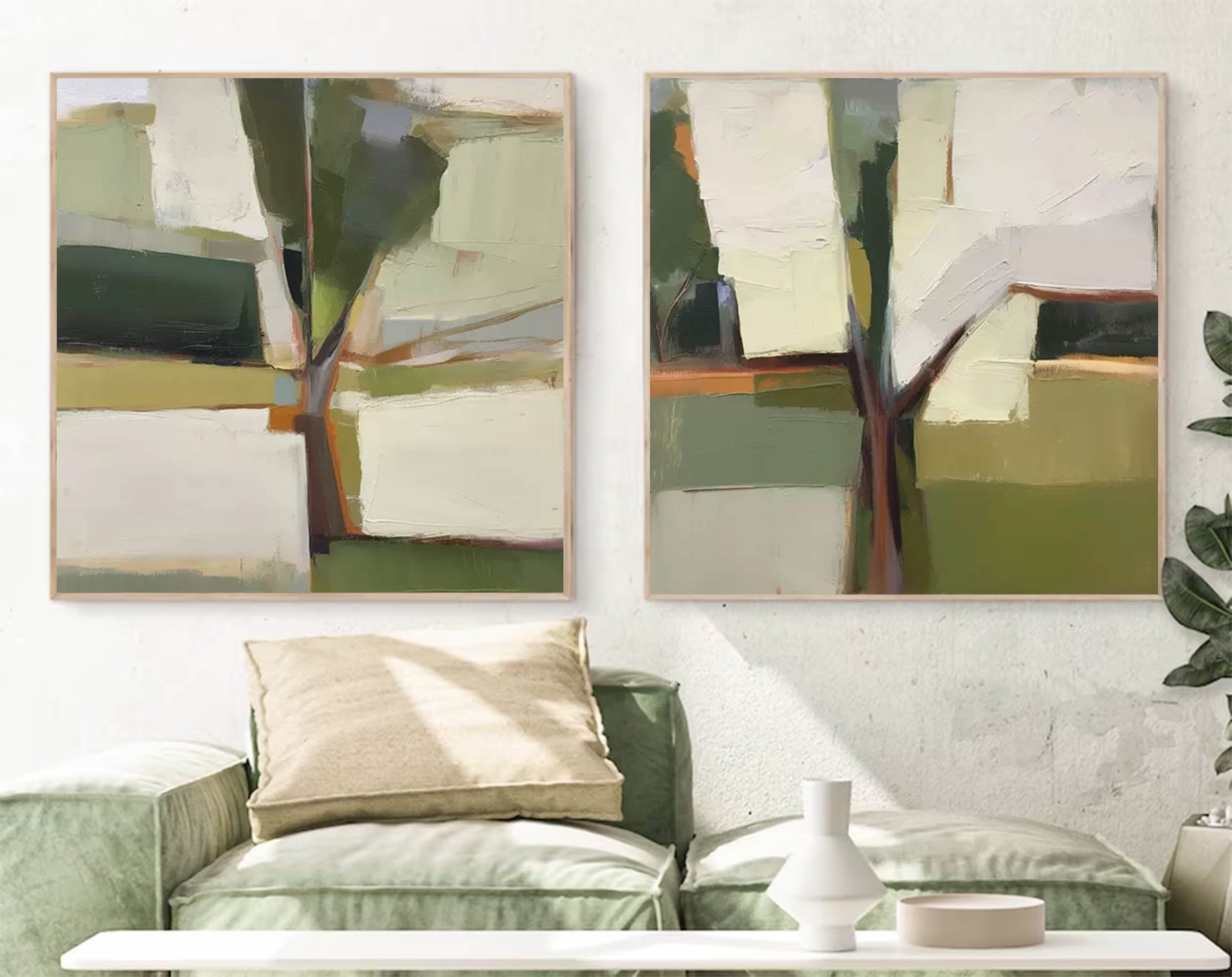 Wallart Abstract Canvas Art #AB312