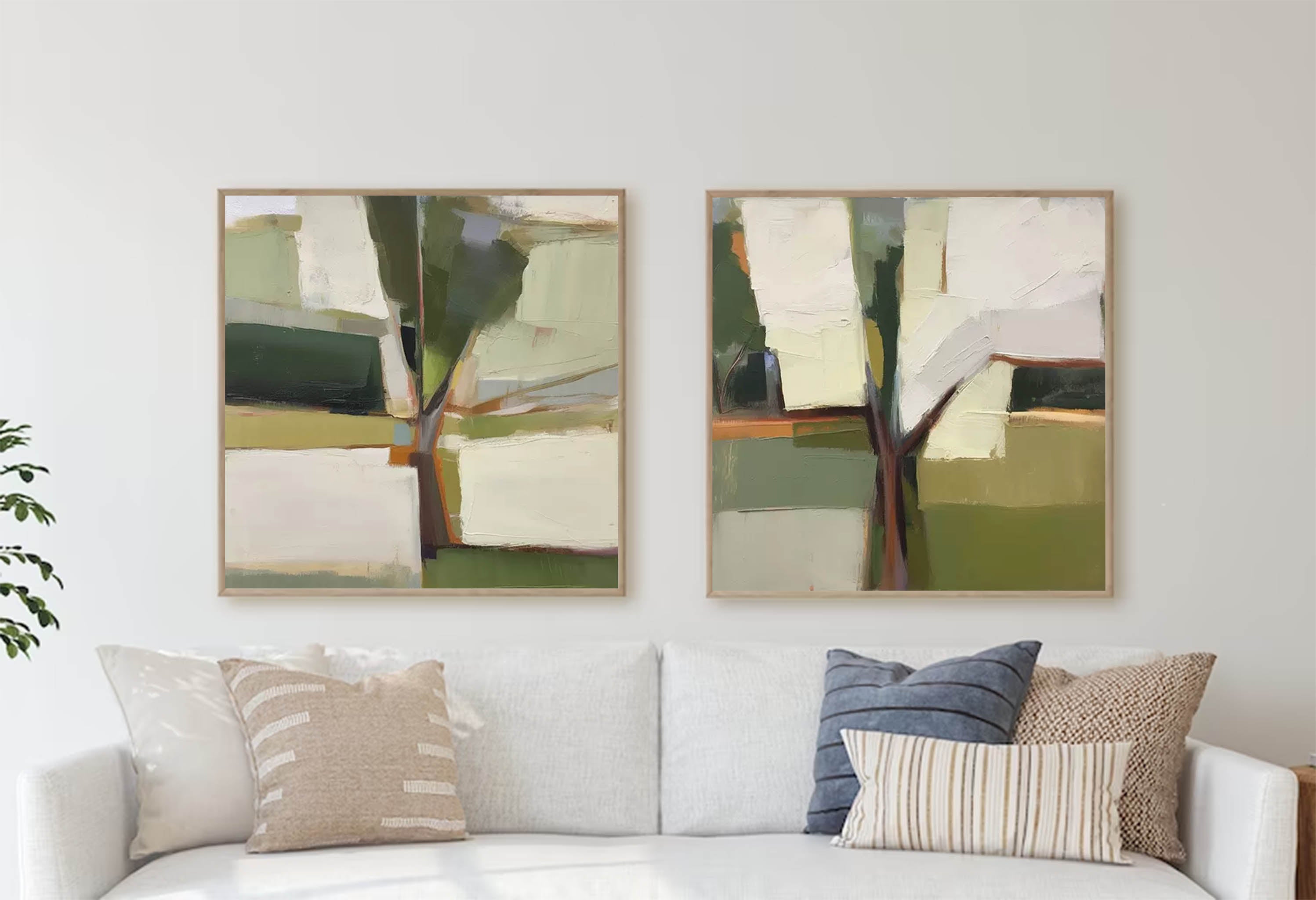 Wallart Abstract Canvas Art #AB312