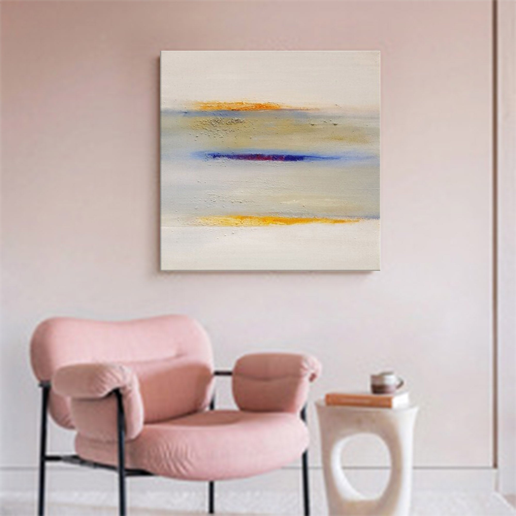 Wallart Tranquil Horizons: Abstract Serenity