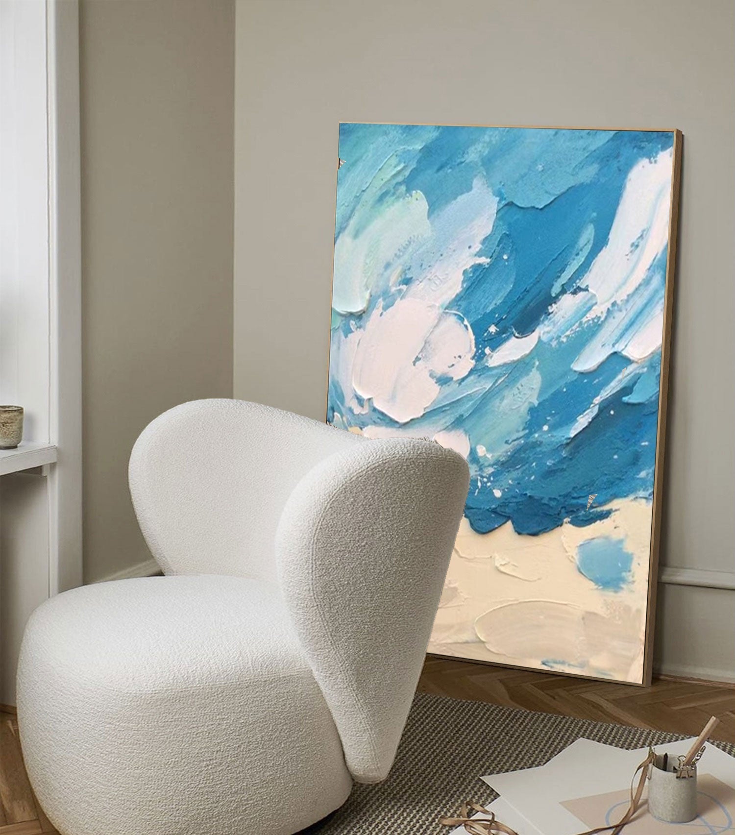 Wallart Abstract Oceanic Dreamscape Art