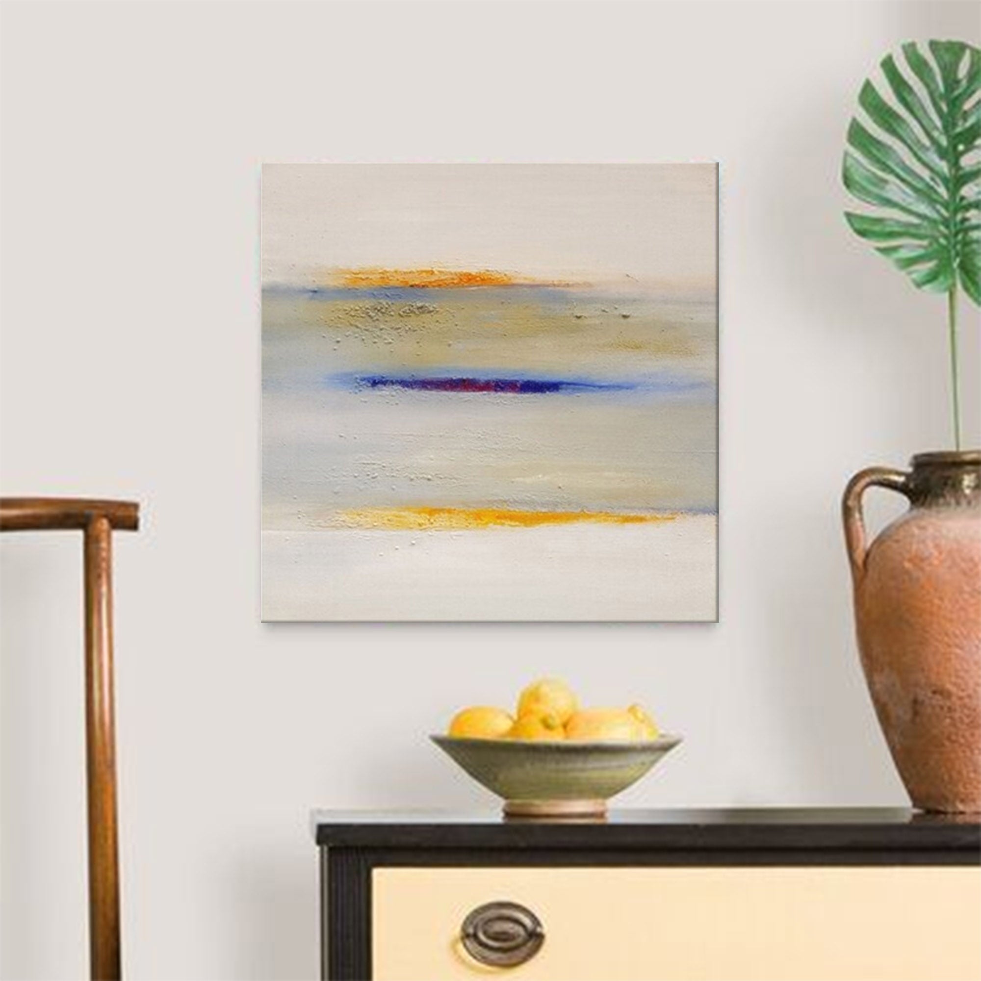 Wallart Tranquil Horizons: Abstract Serenity