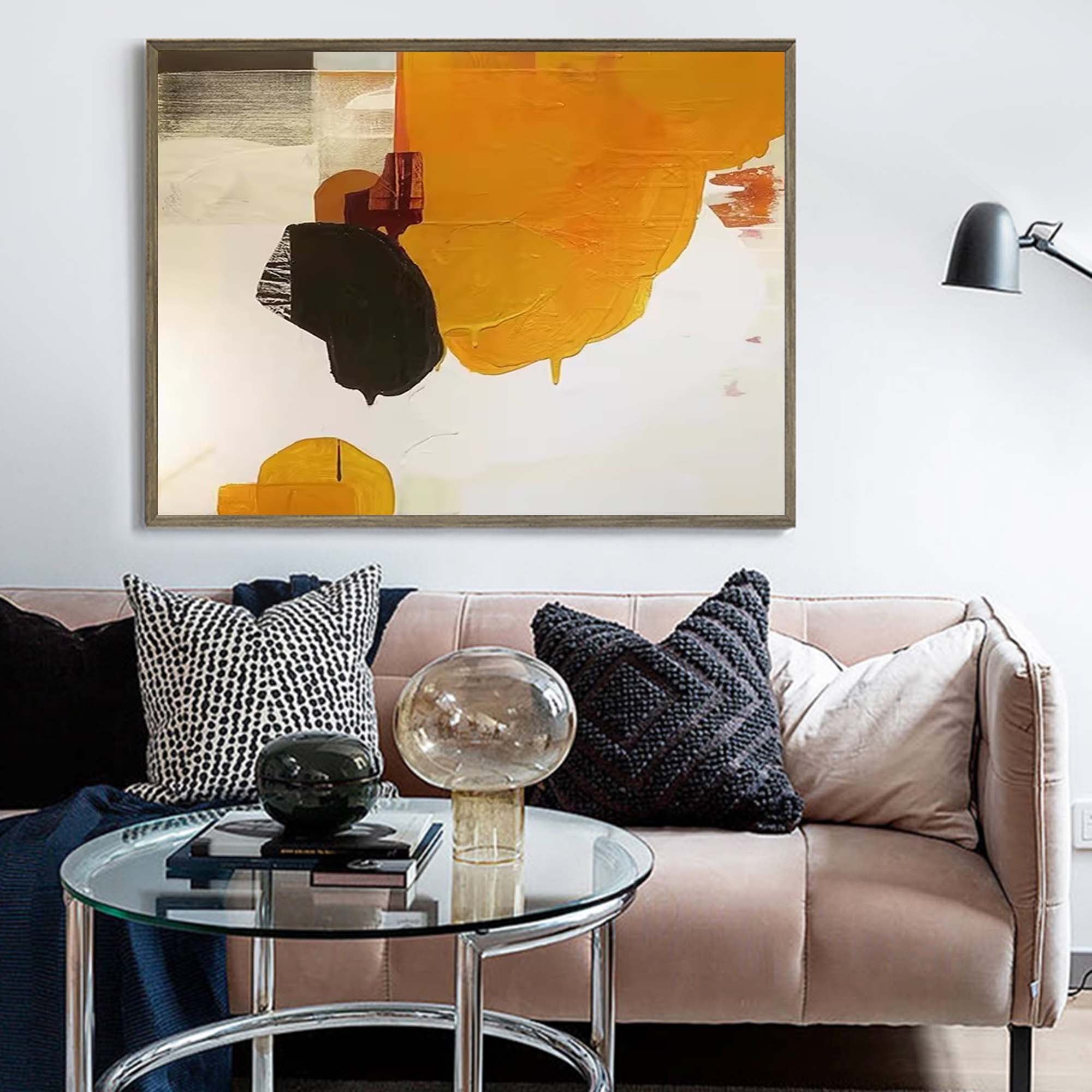 Wallart Bold Abstract Color Block Art