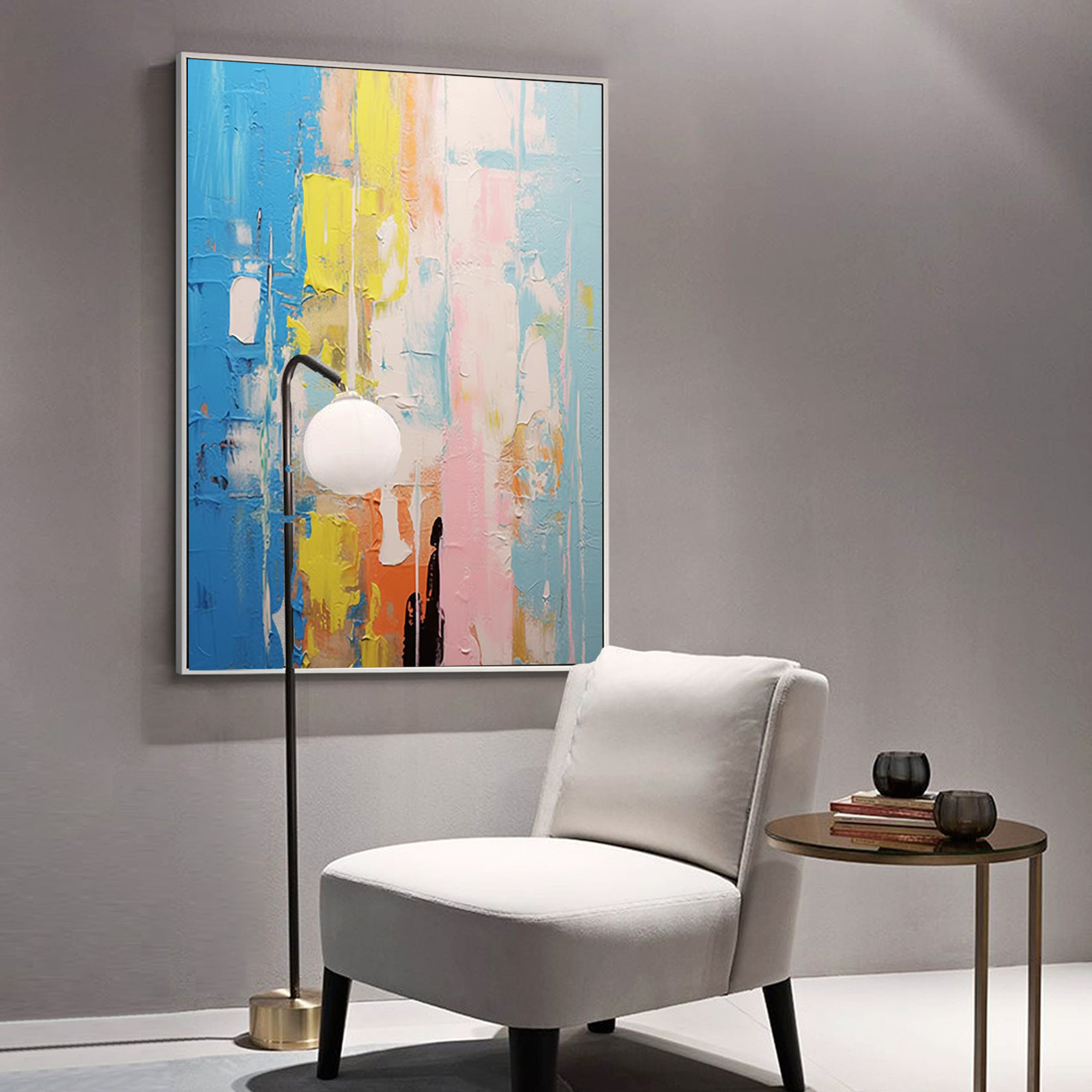 Wallart Bold Harmony: Abstract Color Layers