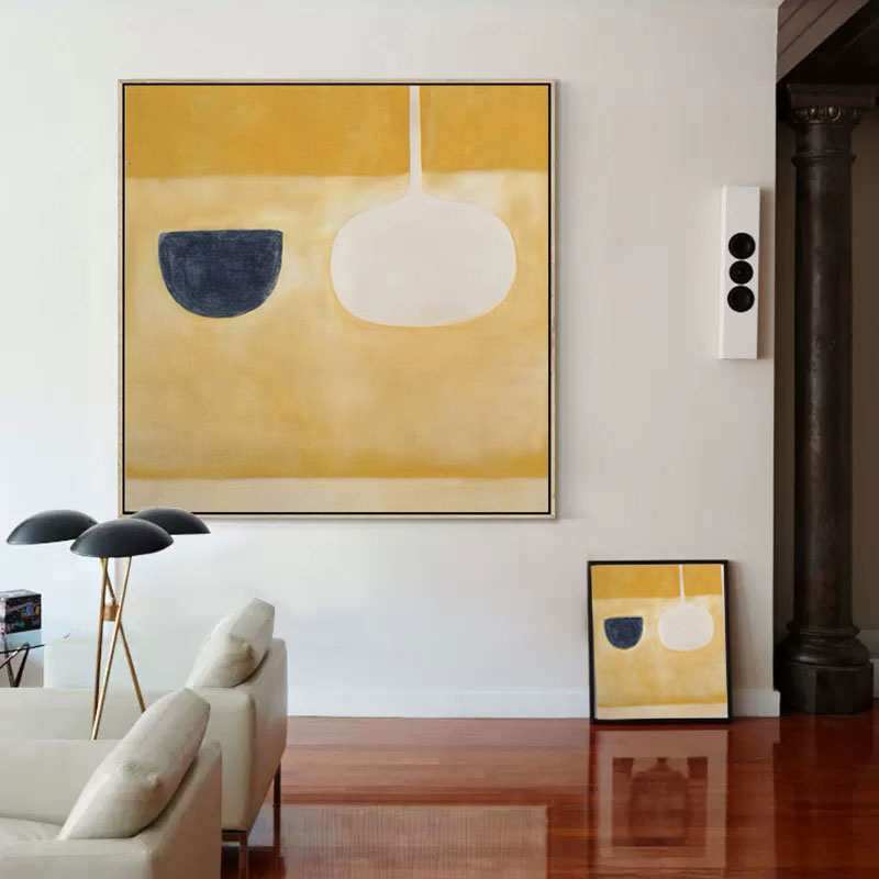 Wallart Minimalist Abstract Still Life Oil Painting