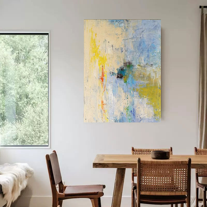 Wallart Light Abstract Textured Canvas Art