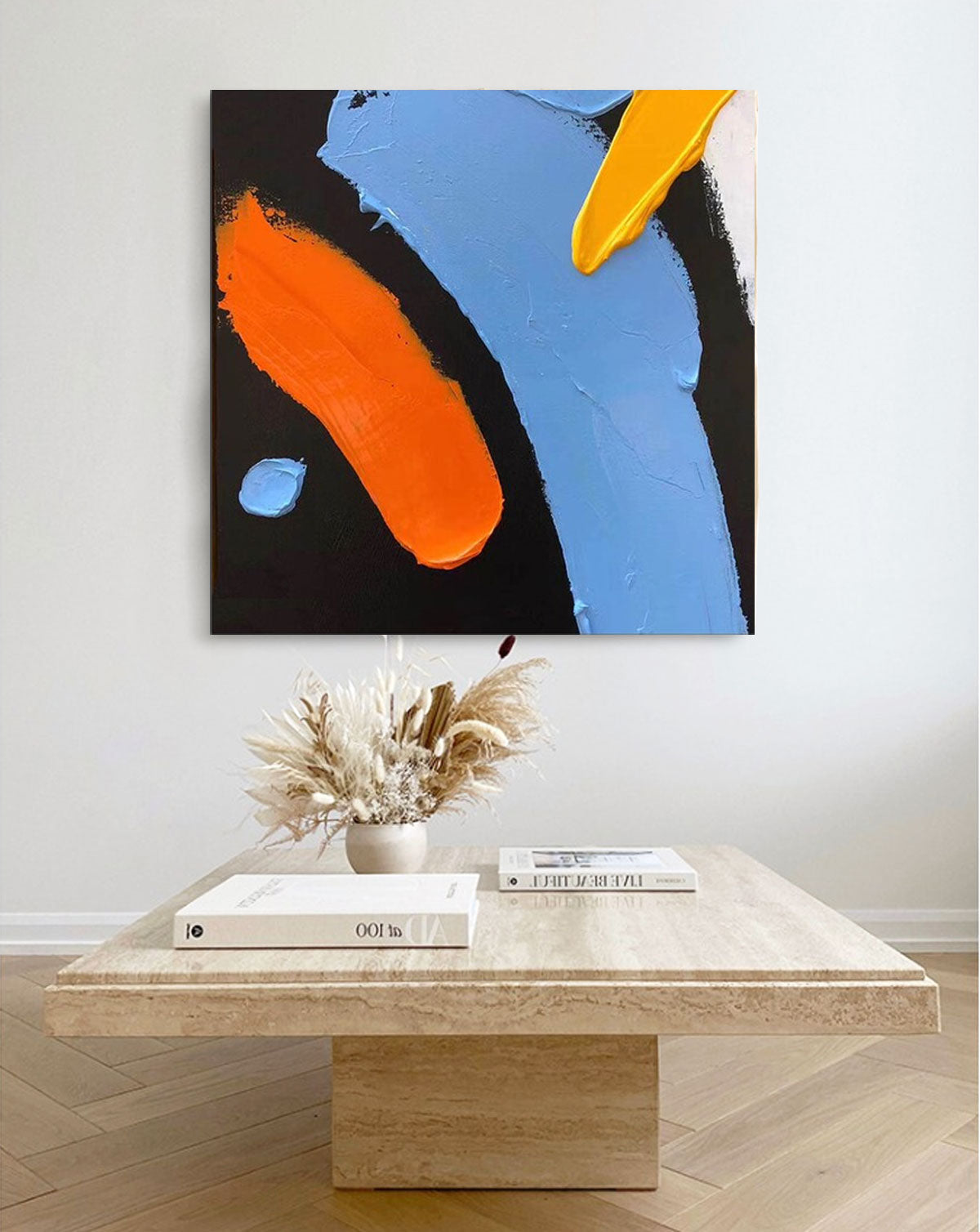 Wallart Bold Minimalist Abstract Canvas