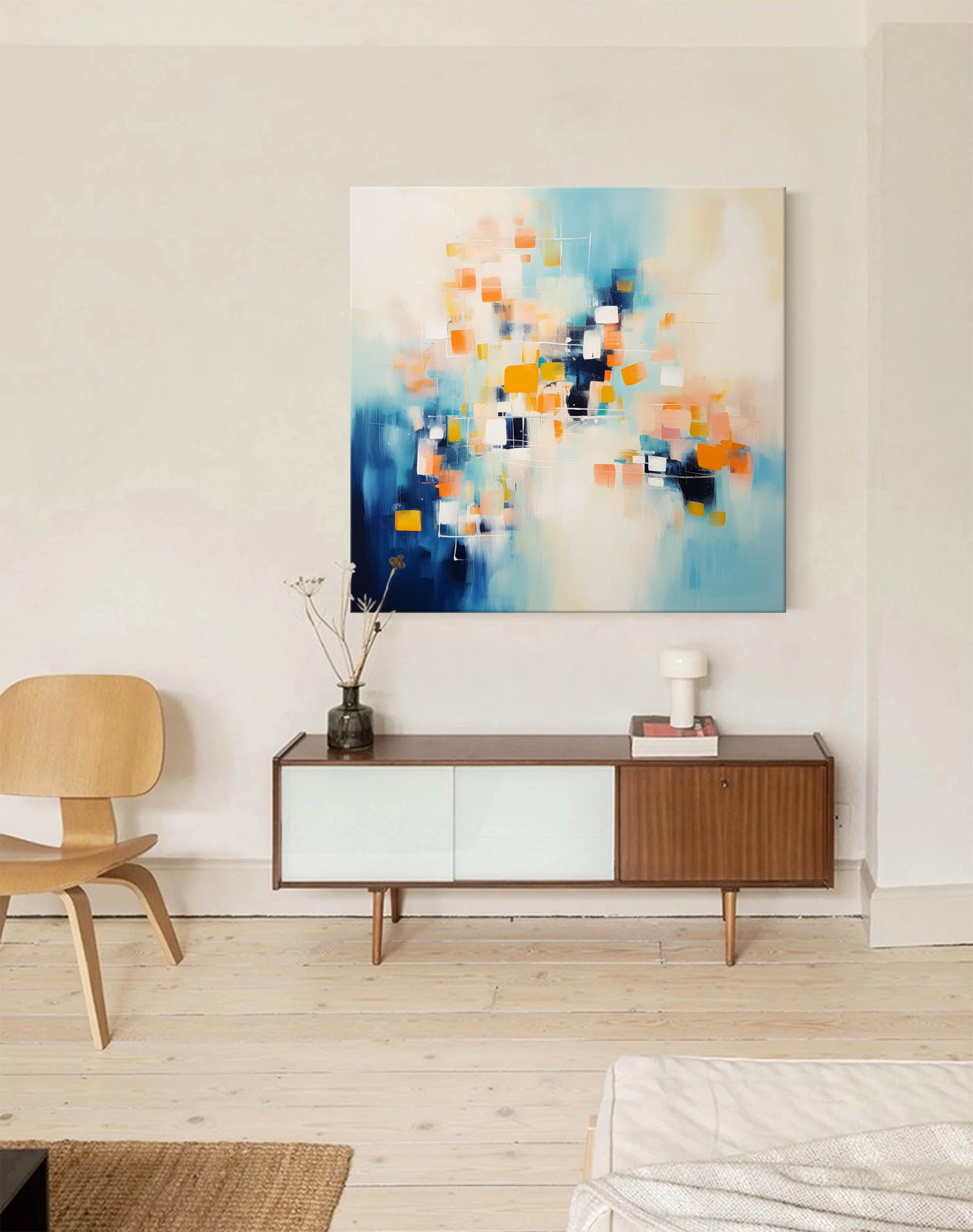 Wallart Serene Abstract Canvas Art