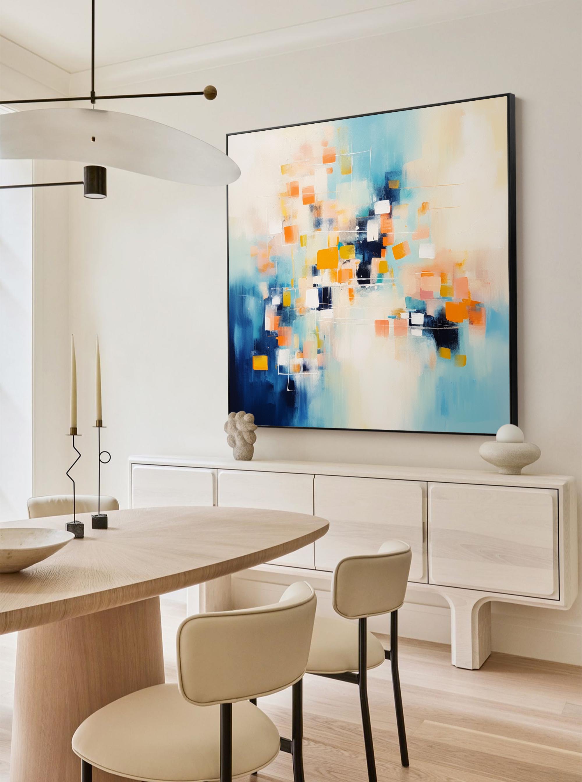 Wallart Serene Abstract Canvas Art