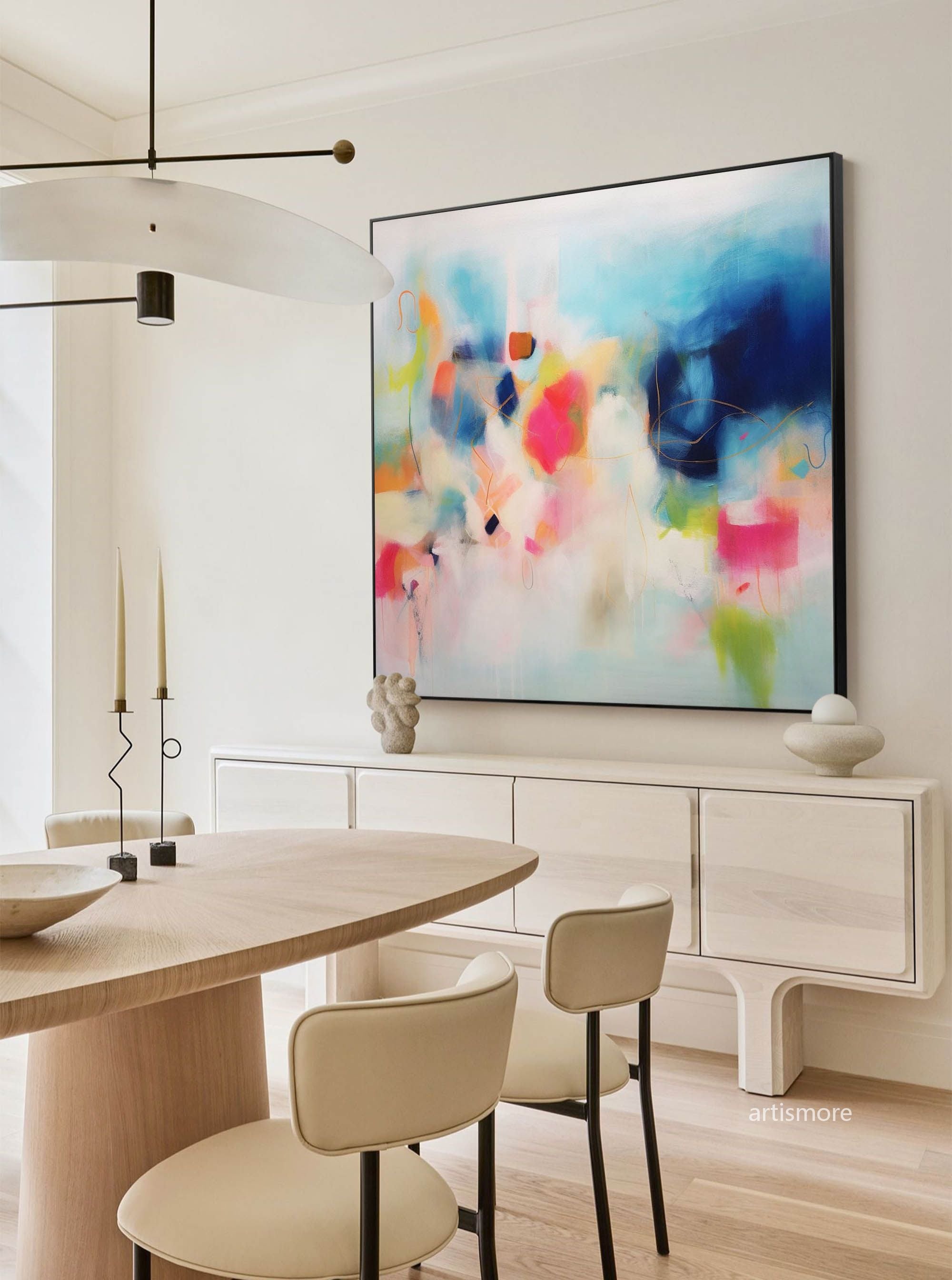 Wallart Bright Abstract Dreamscape Art