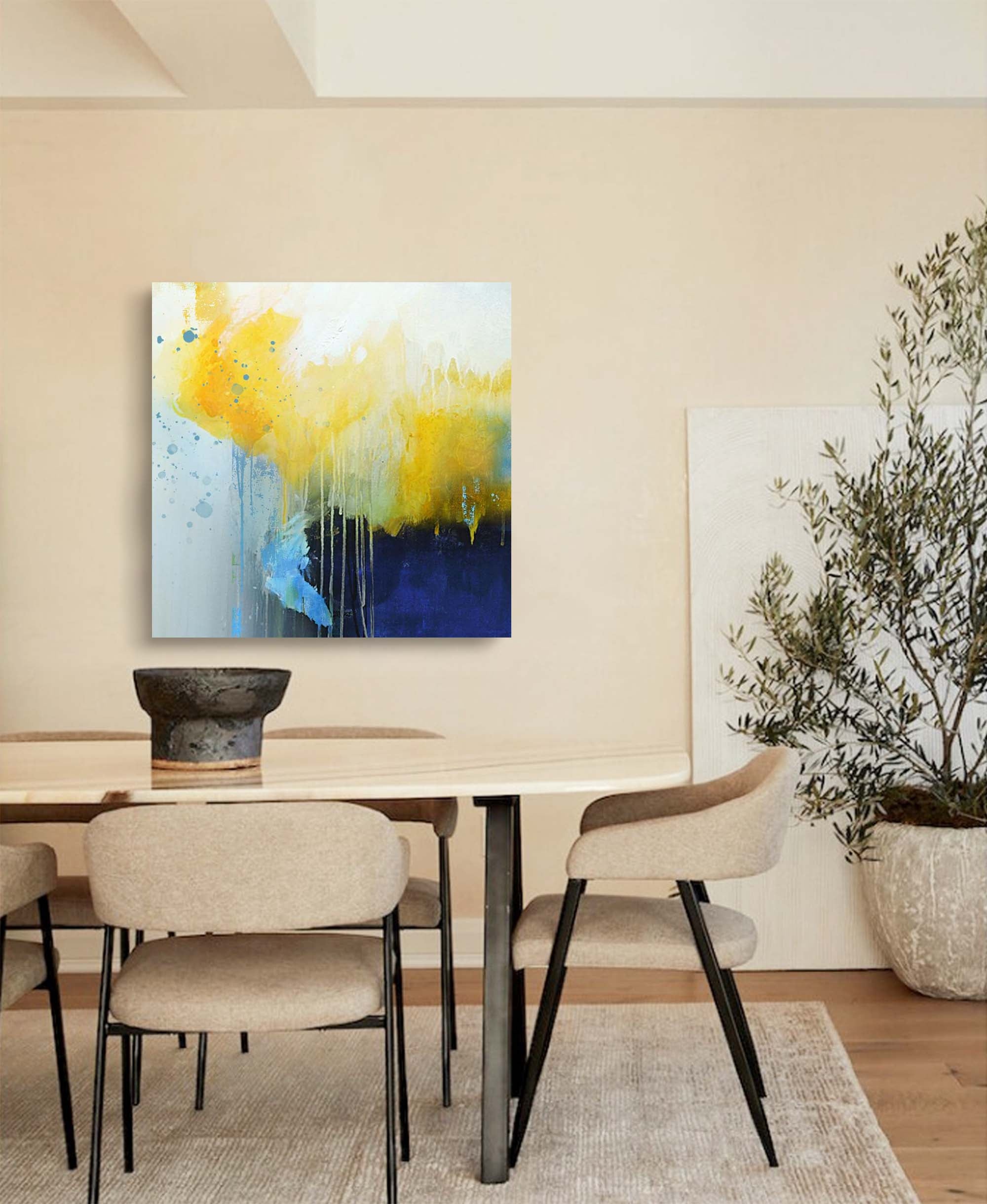 Wallart Dreamy Watercolor Abstract Art