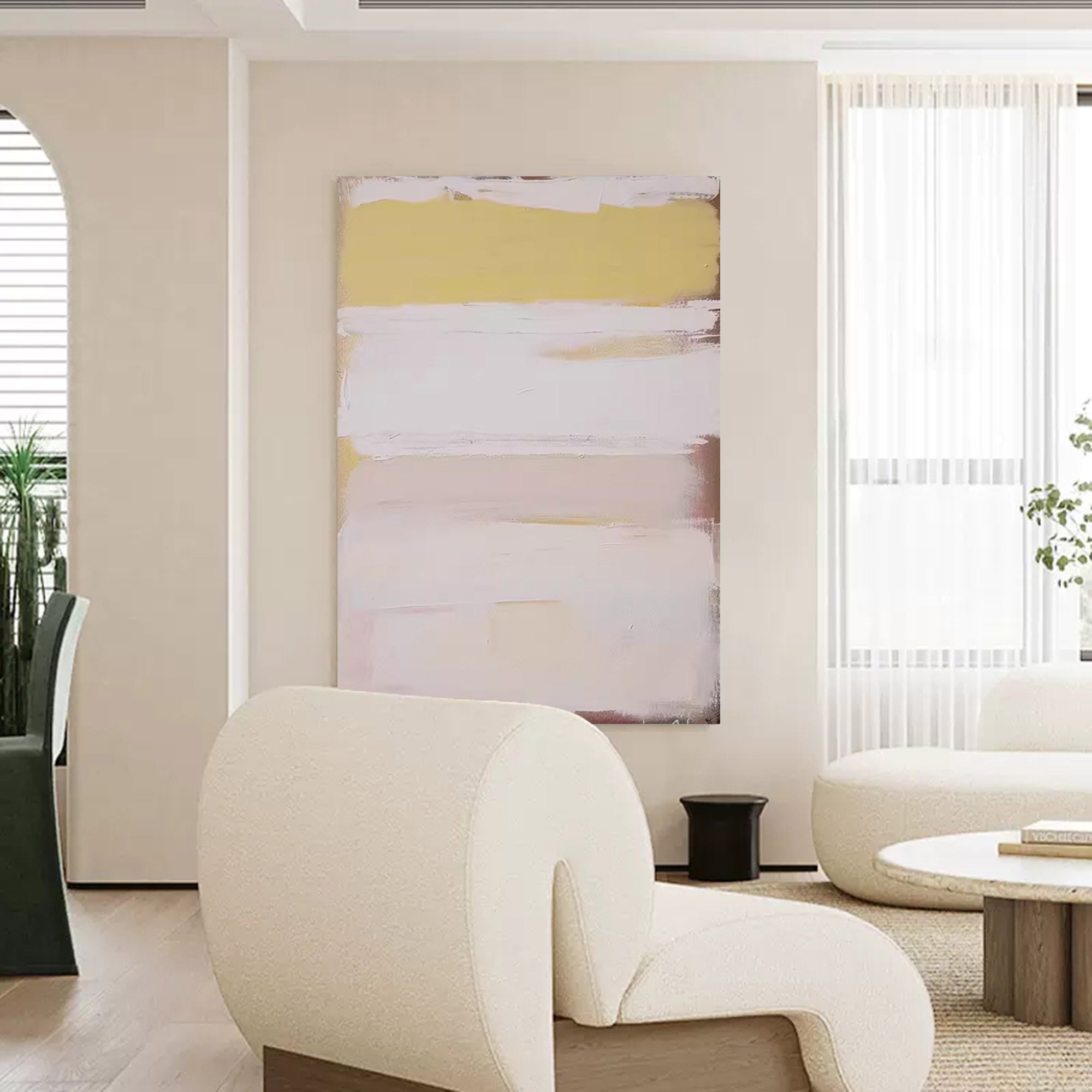 Wallart Whispers of Light: Minimalist Serenity