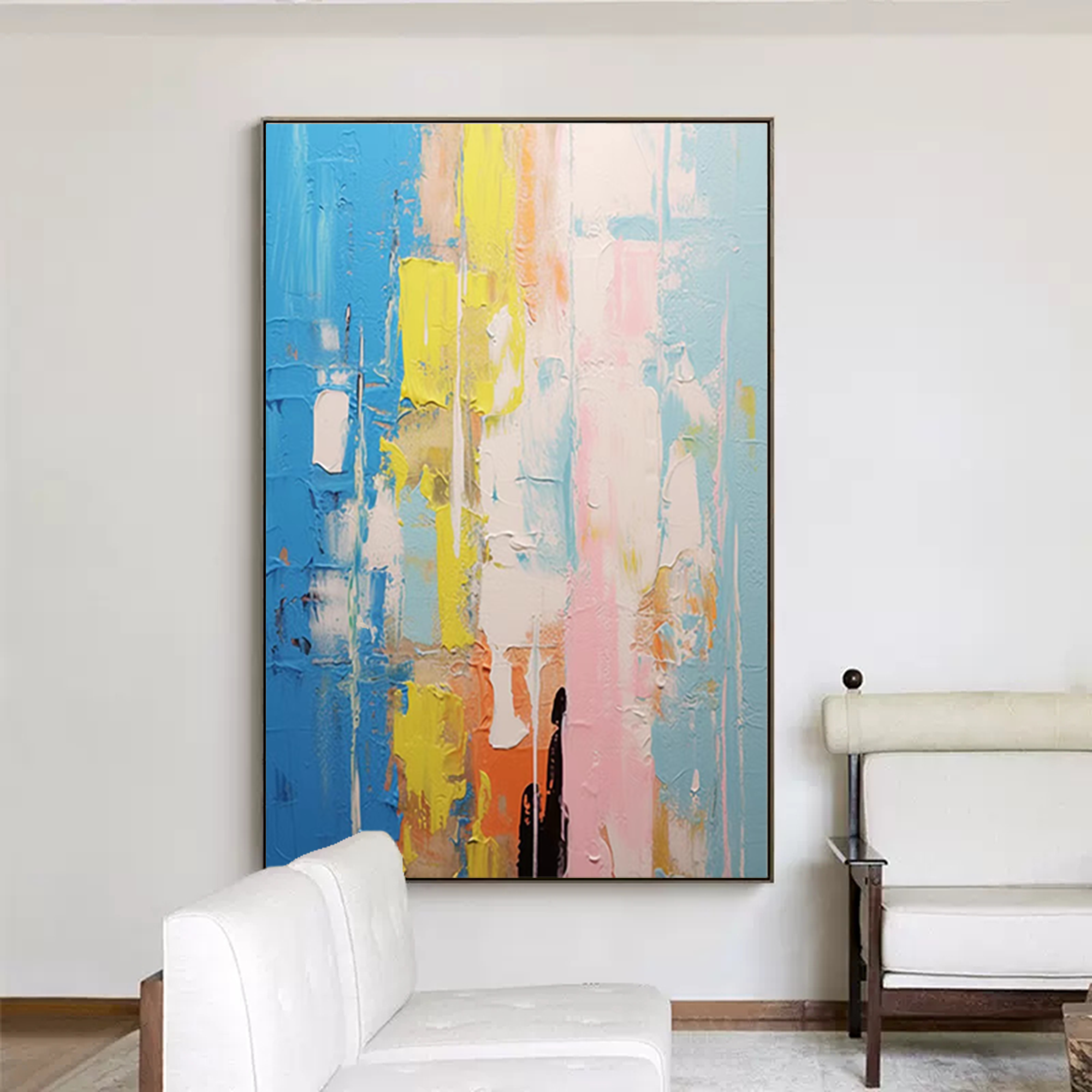 Wallart Bold Harmony: Abstract Color Layers