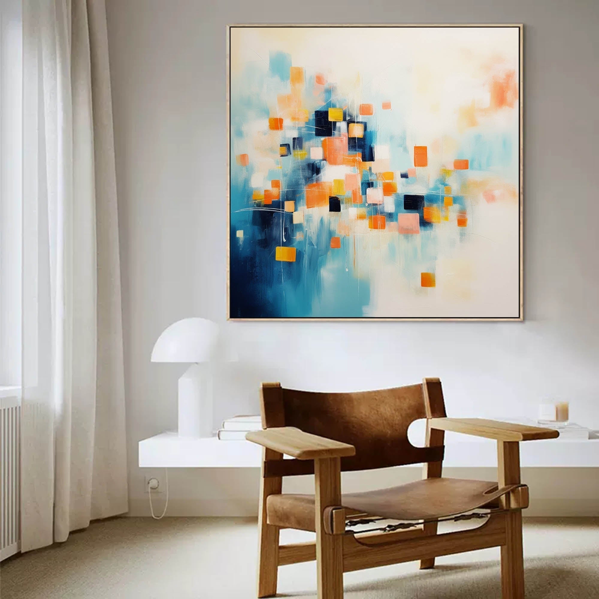 Wallart Abstract Rhythm of Colors
