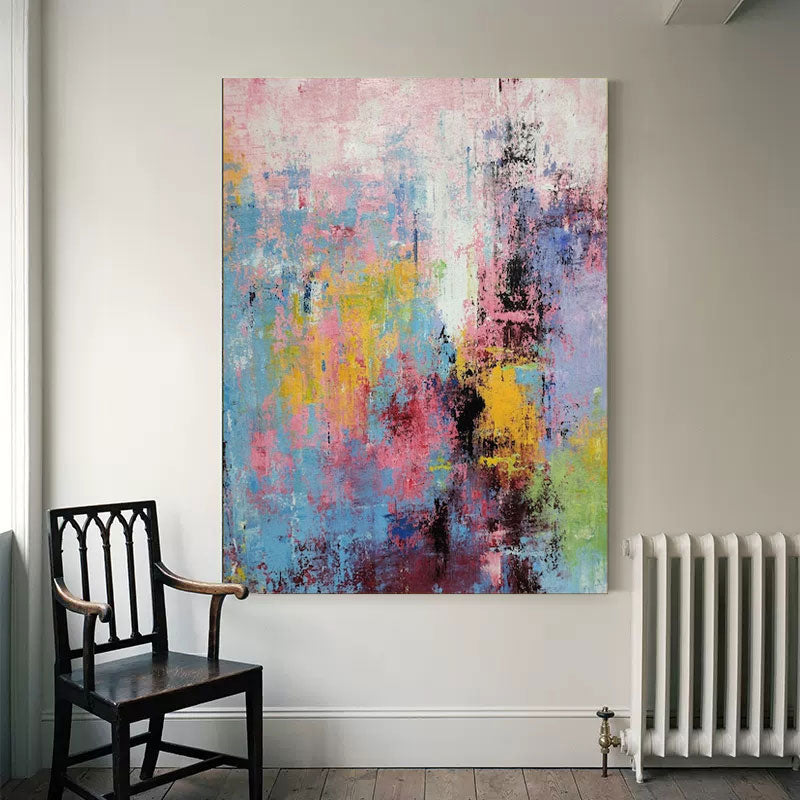 Wallart Soft Pastel Abstract Wall Art