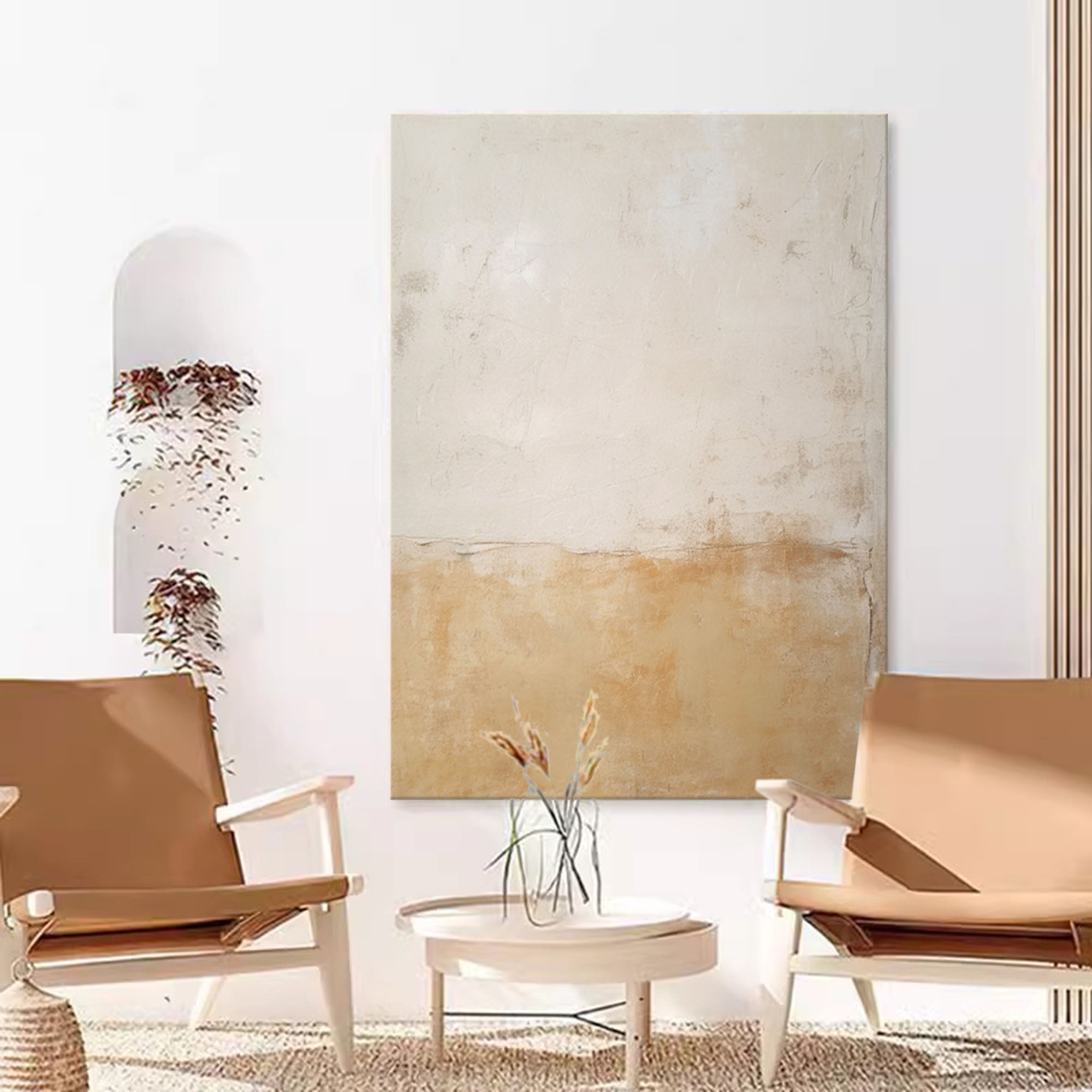 Wallart Minimalist Textured Abstract Art