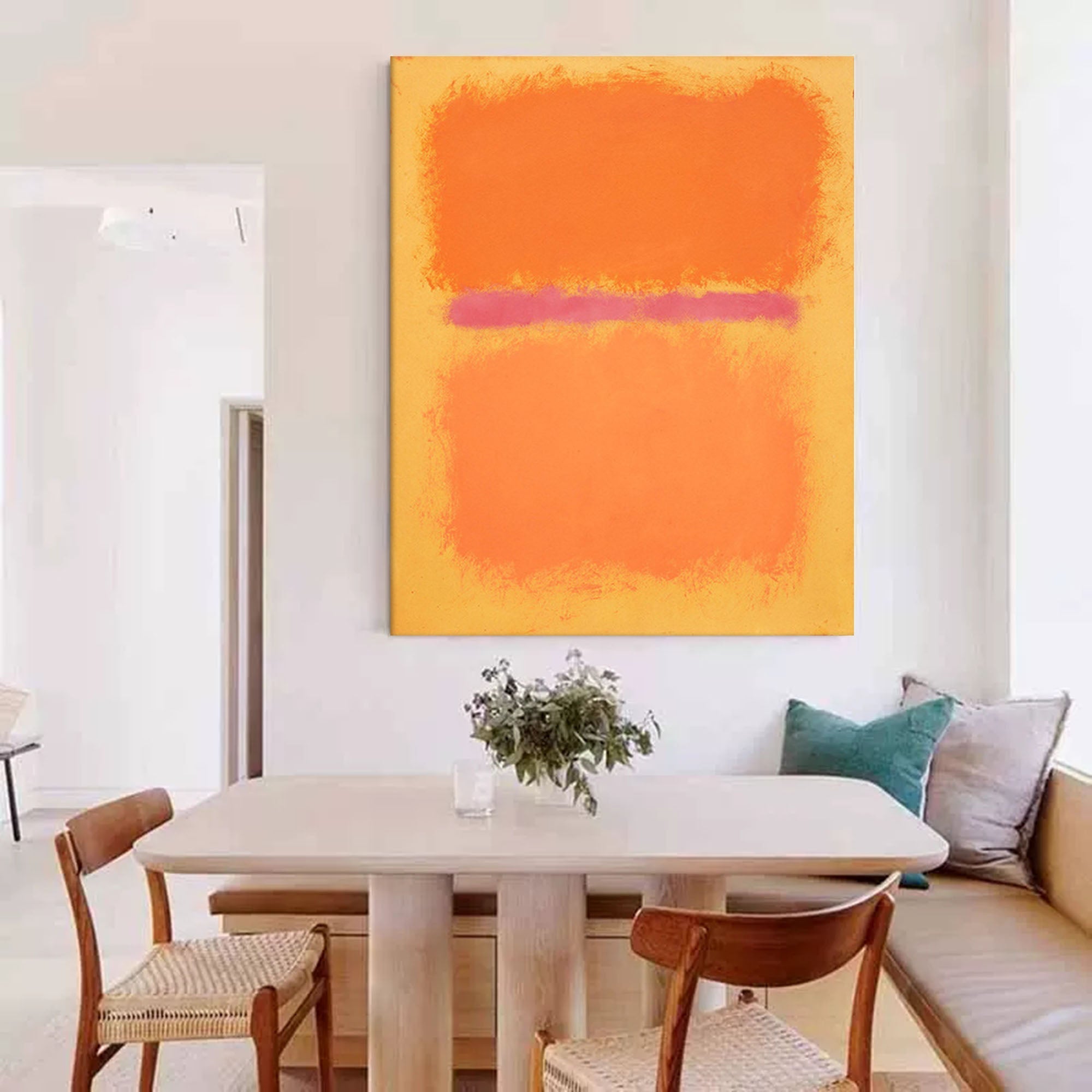 Wallart Vibrant Abstract Expressionist Art