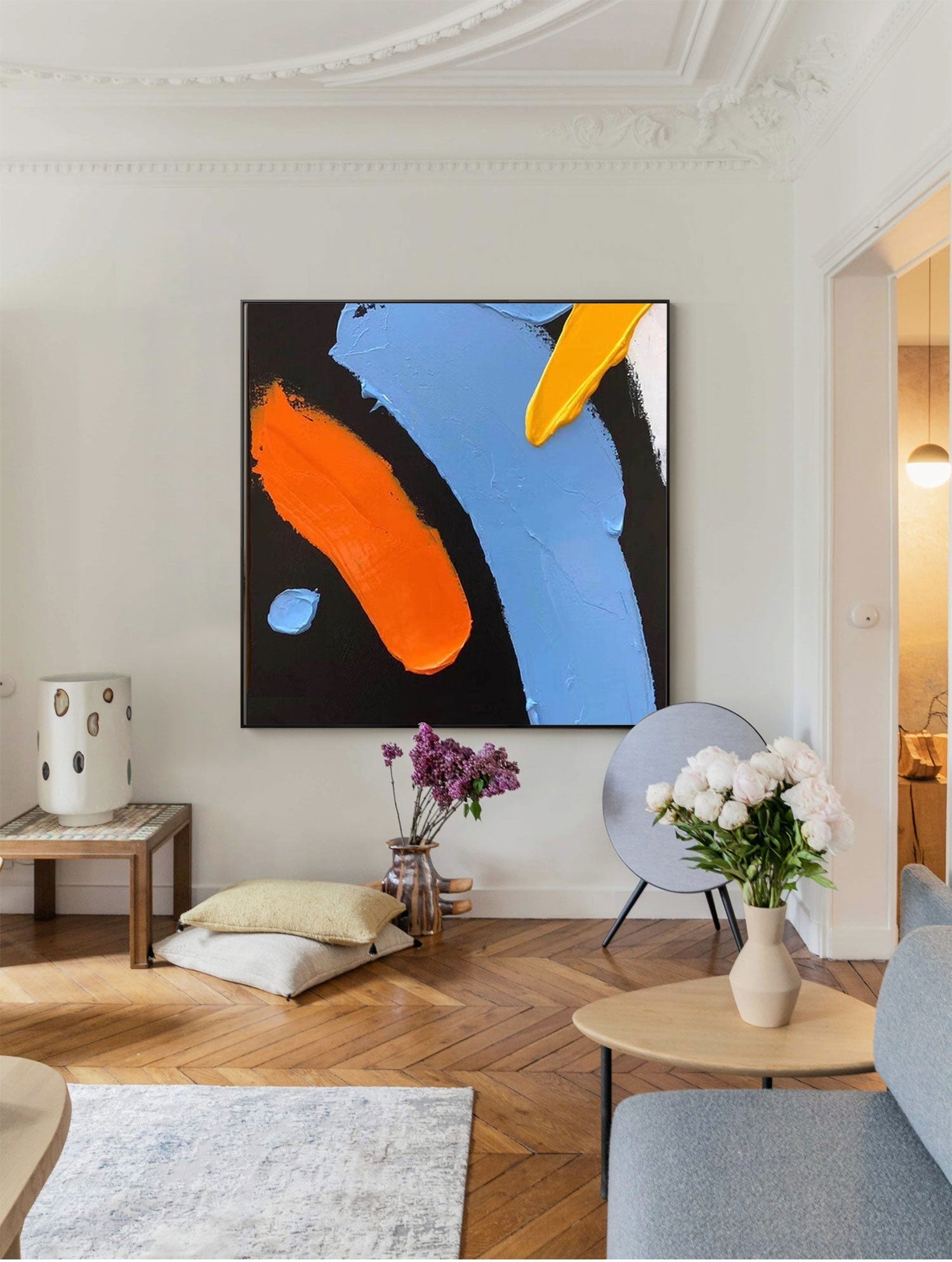 Wallart Bold Minimalist Abstract Canvas