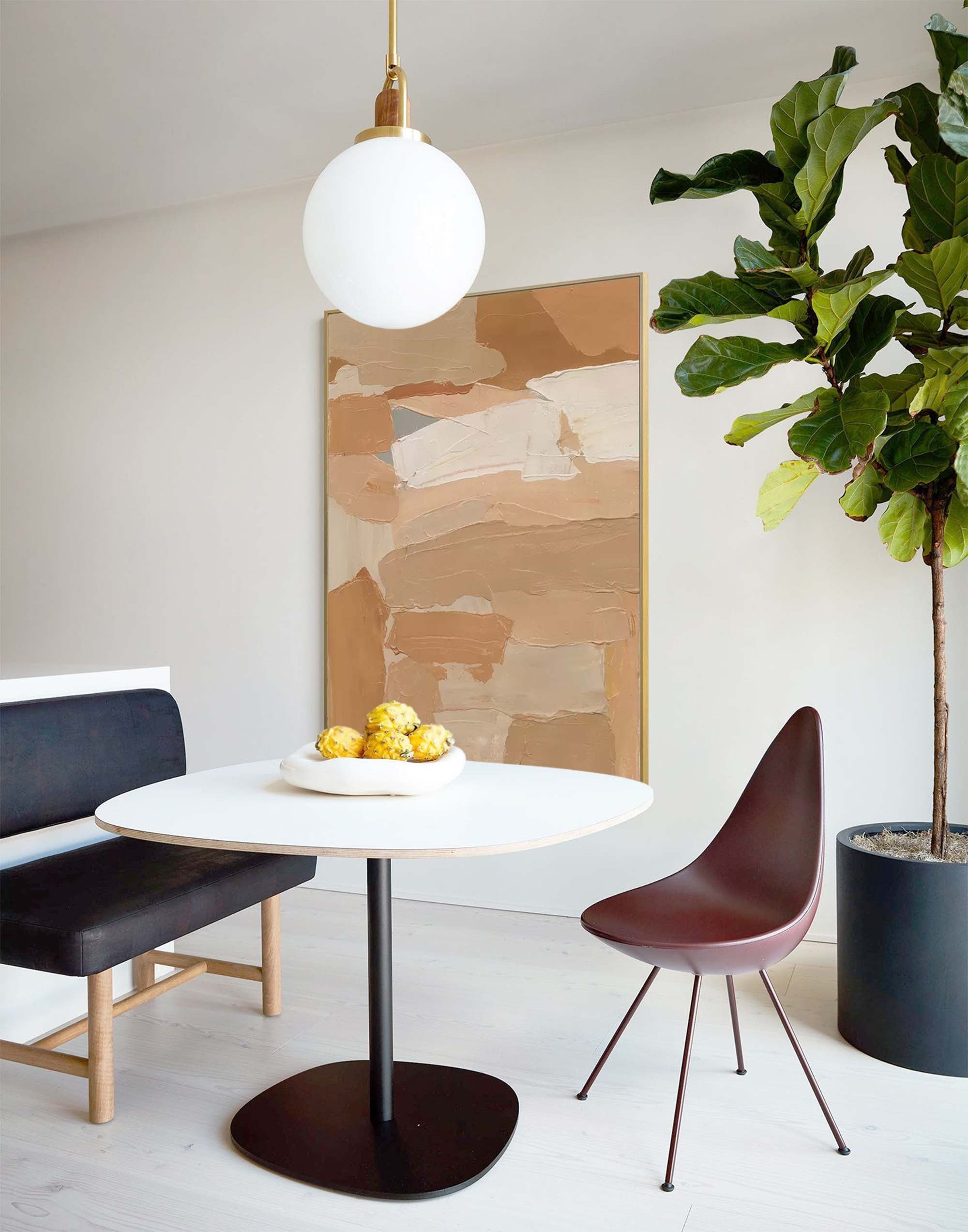 Wallart Earthy Abstract Textured Canvas Art