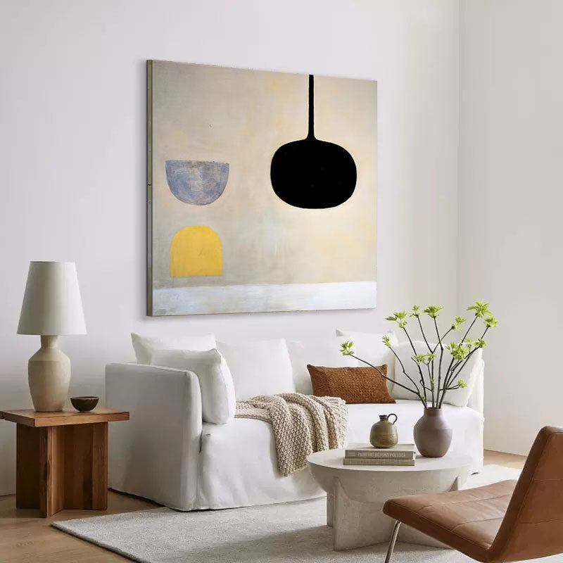Wallart Modern Minimalist Abstract Oil Painting