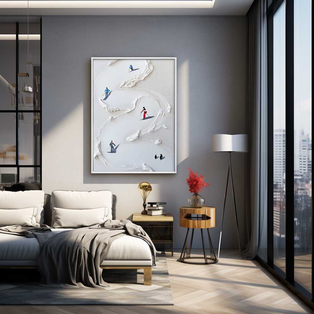 Wallart Abstract Canvas Art #AB328