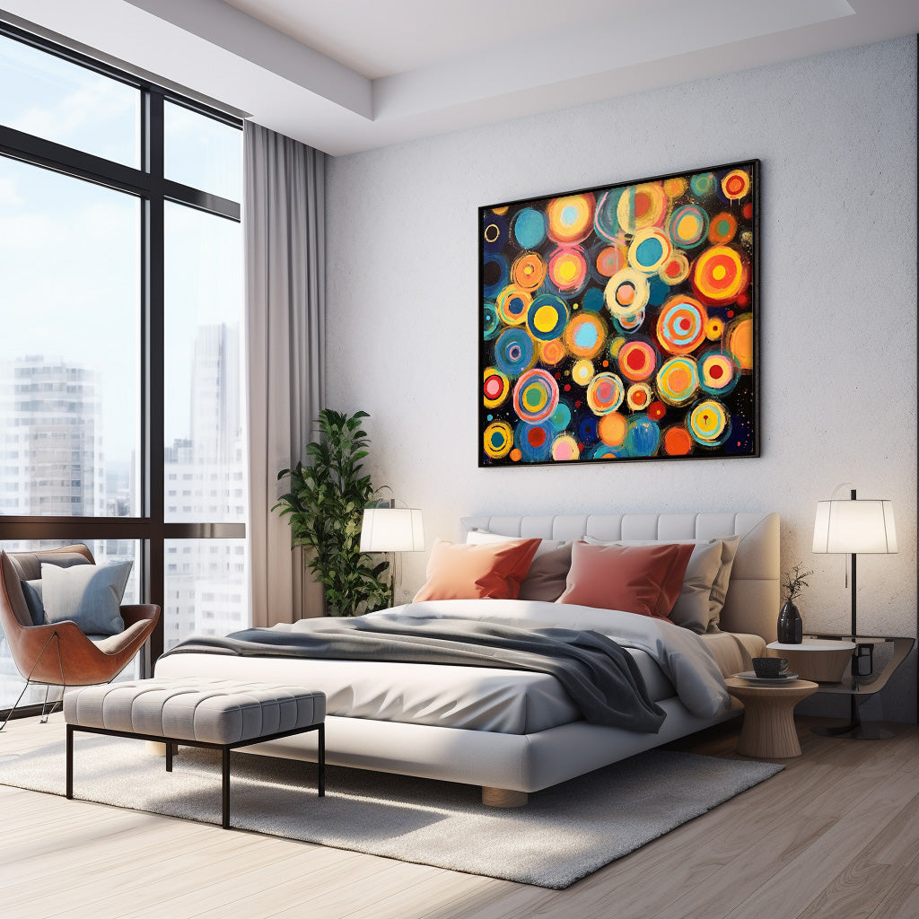 Wallart Abstract Canvas Art #AB325