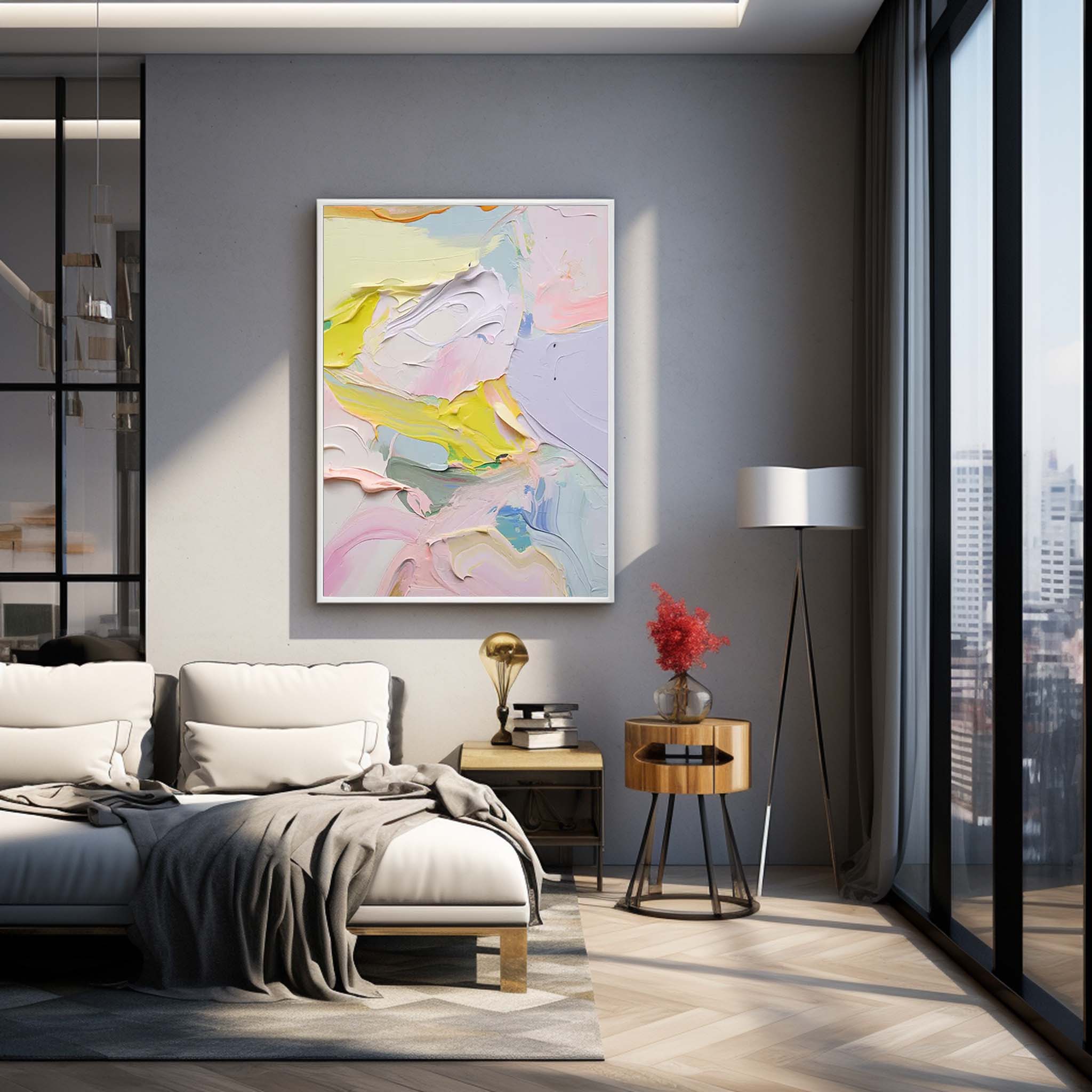 Wallart Abstract Canvas Art #AB309