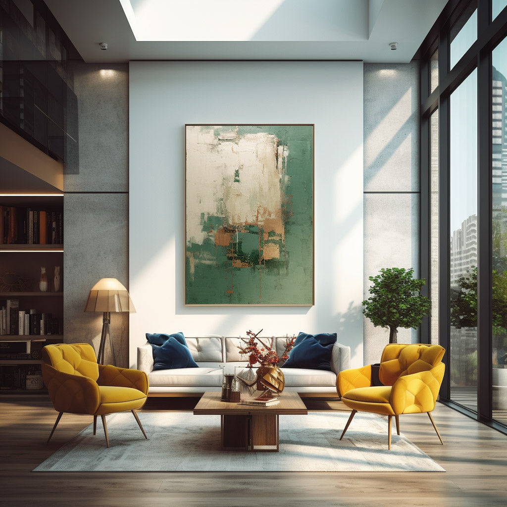 Wallart Abstract Canvas Art #AB314