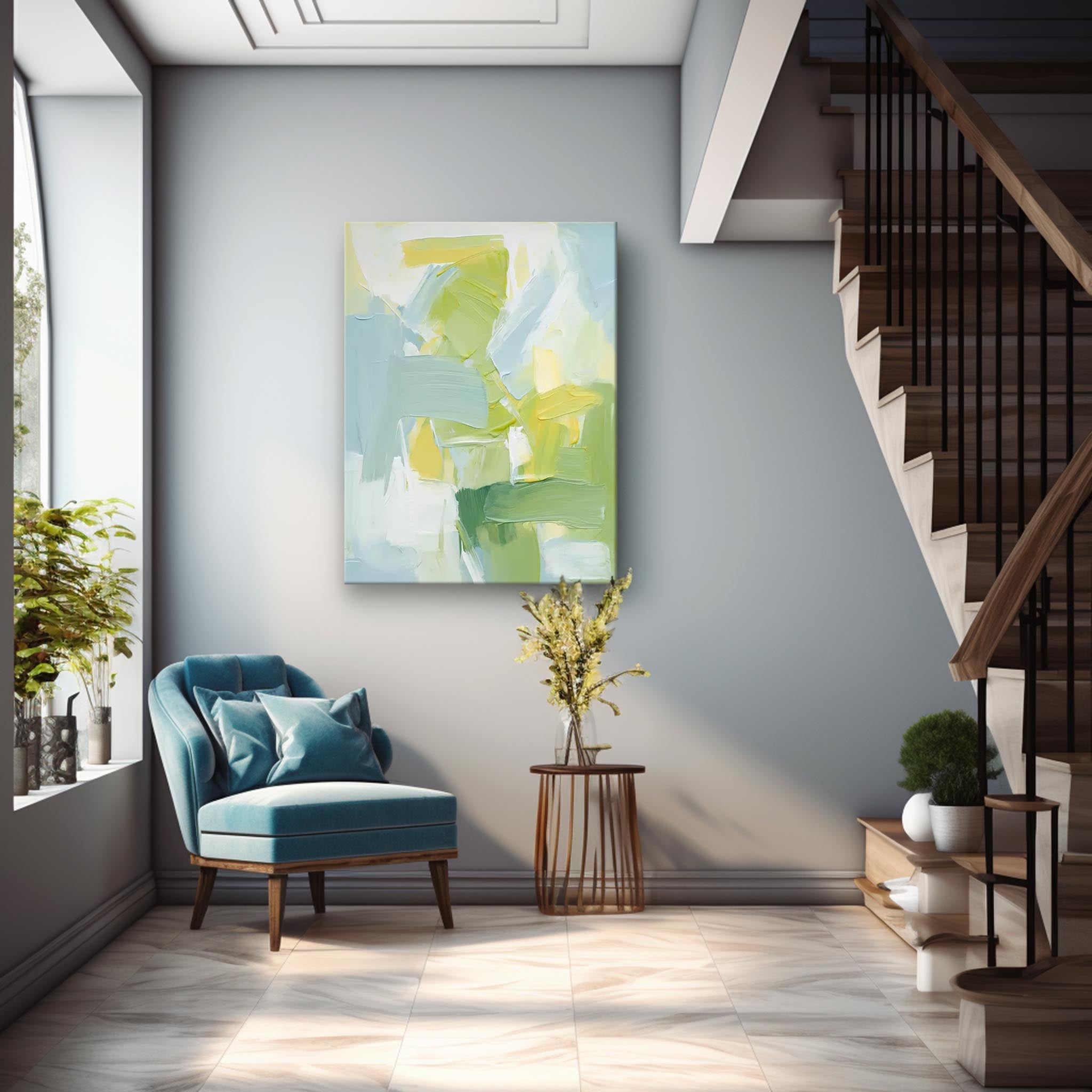 Wallart Abstract Canvas Art #AB302