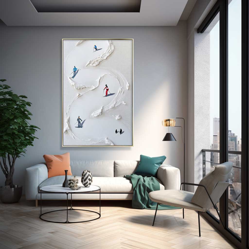 Wallart Abstract Canvas Art #AB328