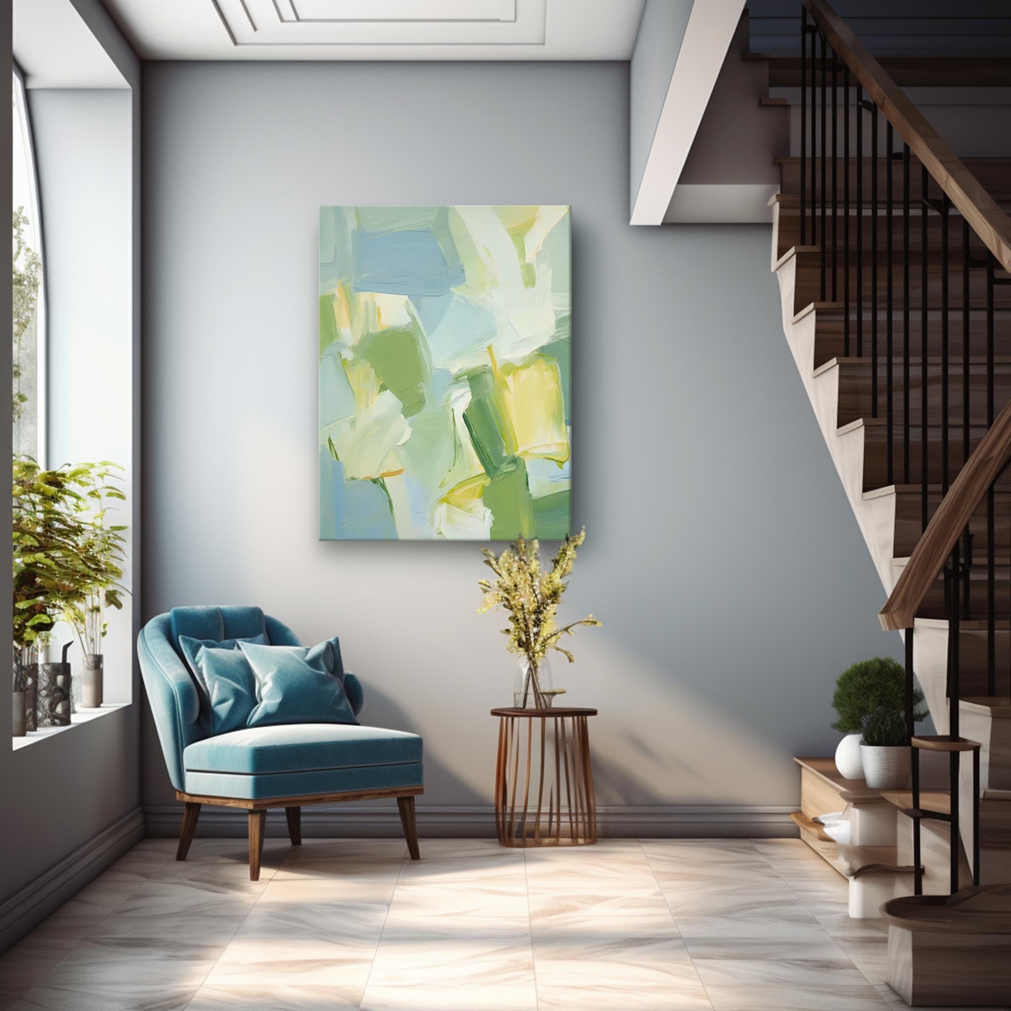 Wallart Abstract Canvas Art #AB306