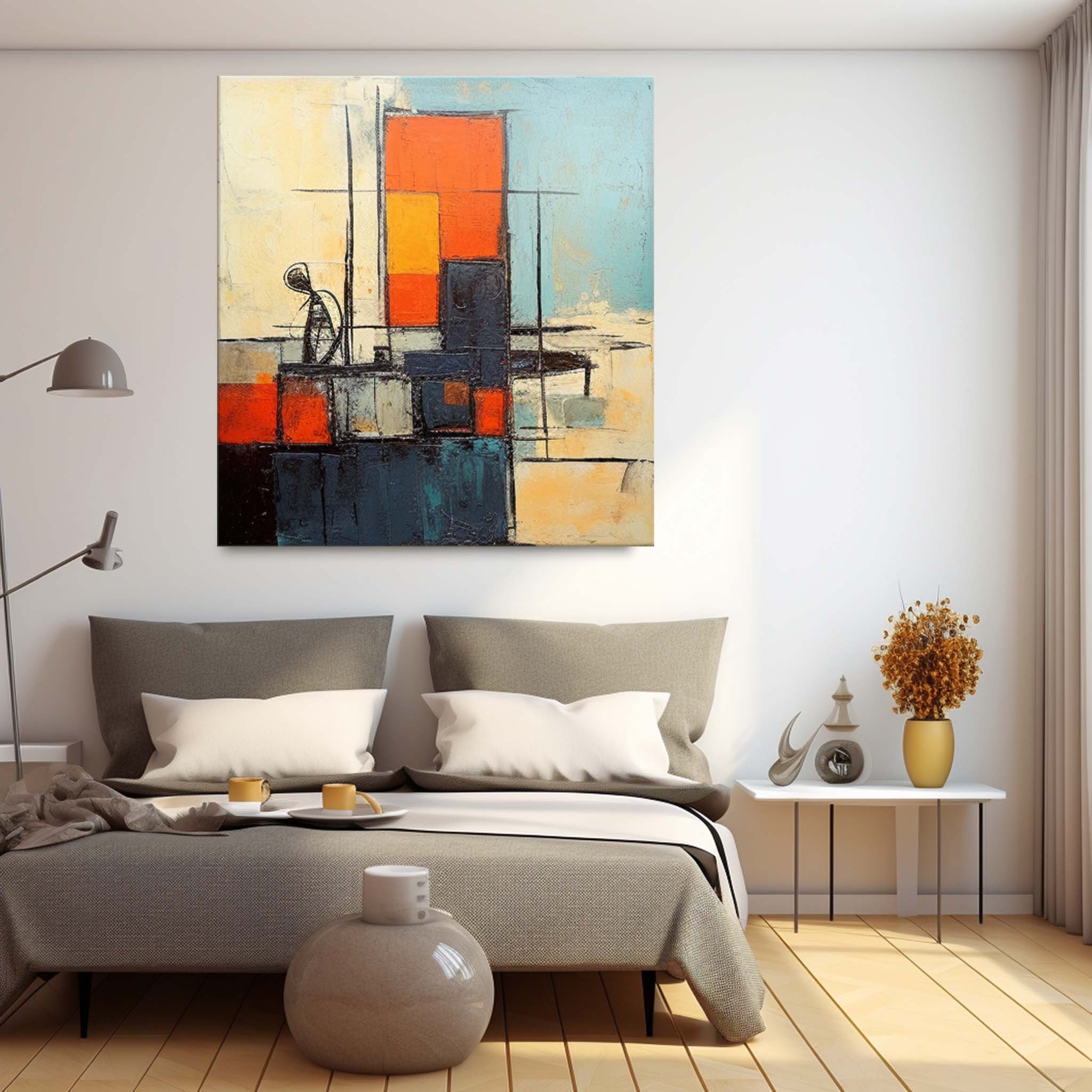 Wallart Abstract Canvas Art #AB319