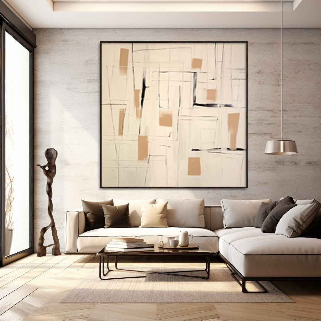 Wallart Abstract Canvas Art #AB323