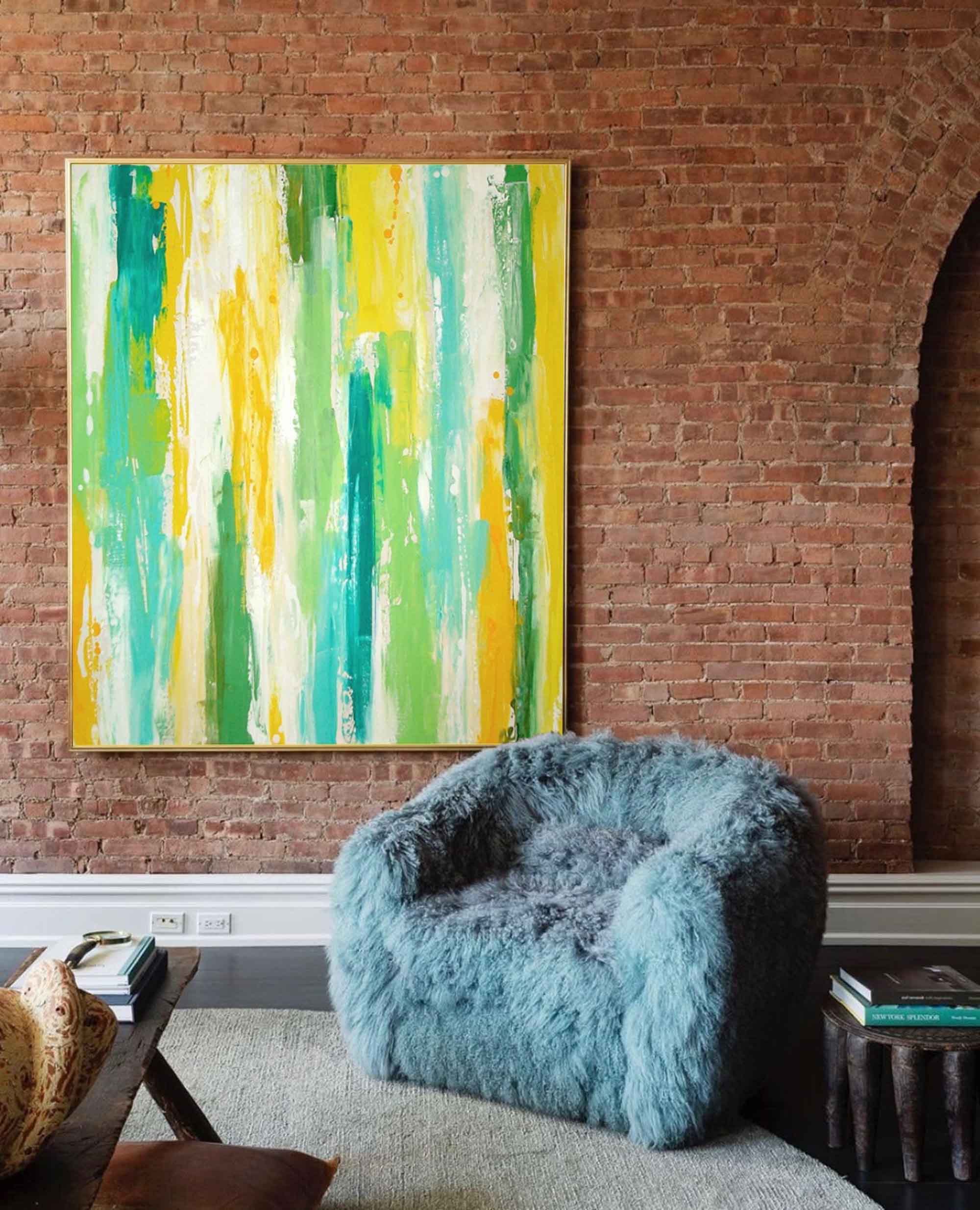 Wallart Vibrant Brushstrokes of Serenity