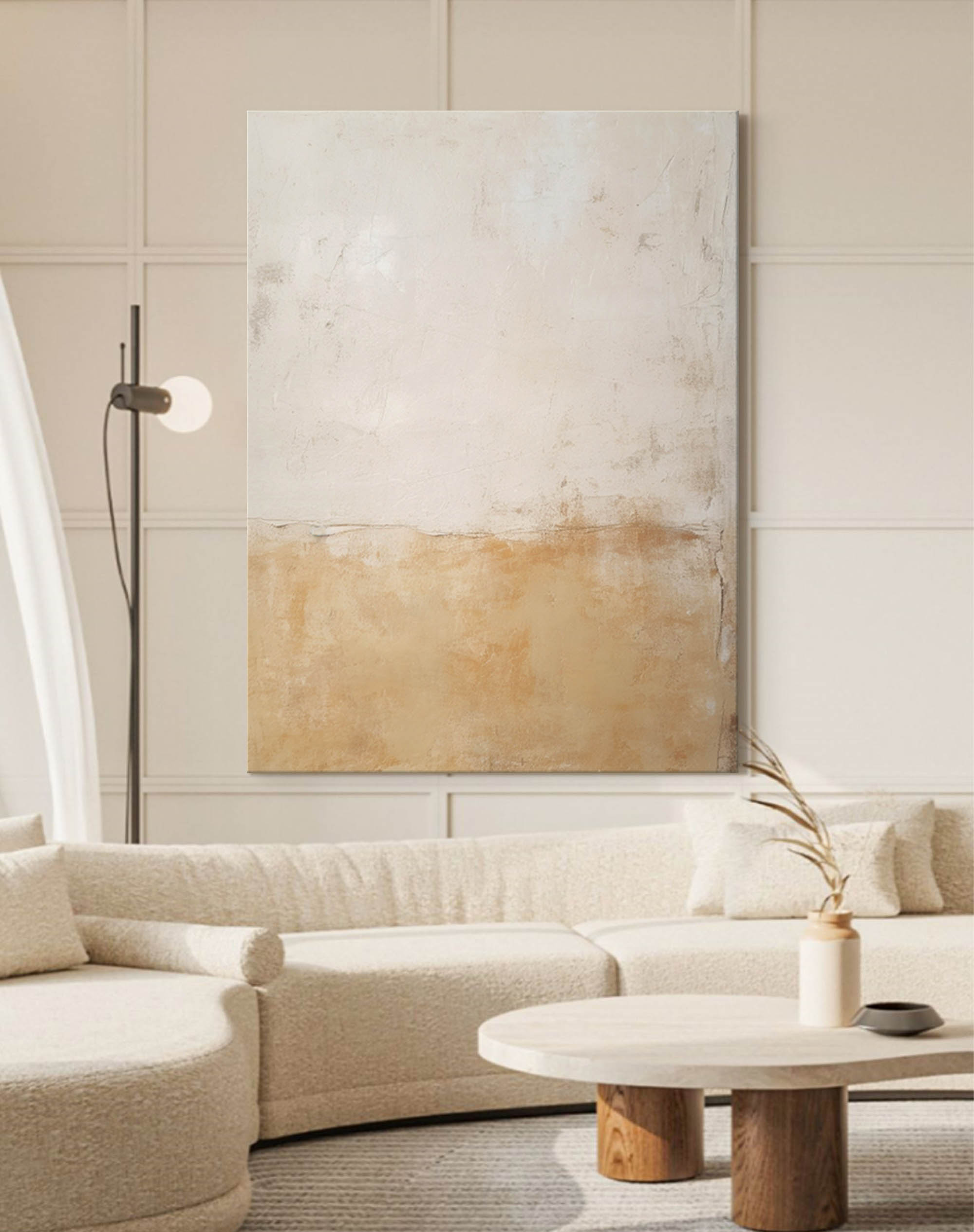 Wallart Minimalist Textured Abstract Art