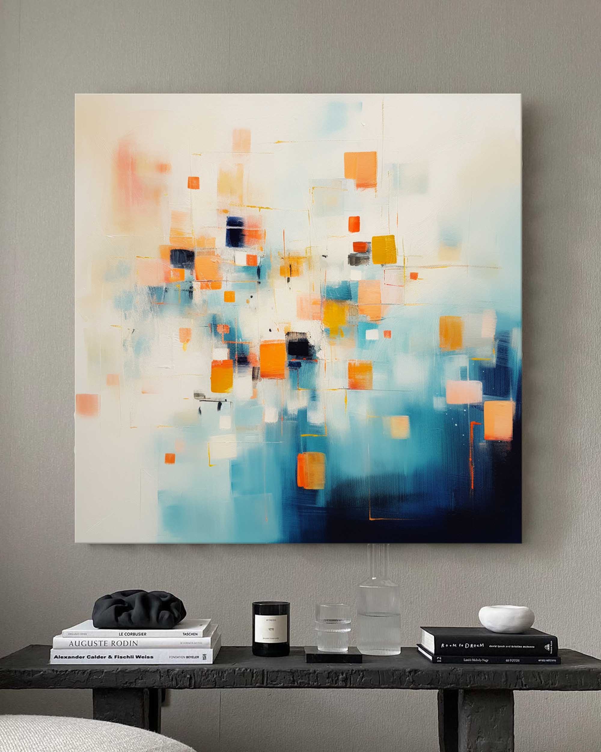 Wallart Geometric Abstract Harmony