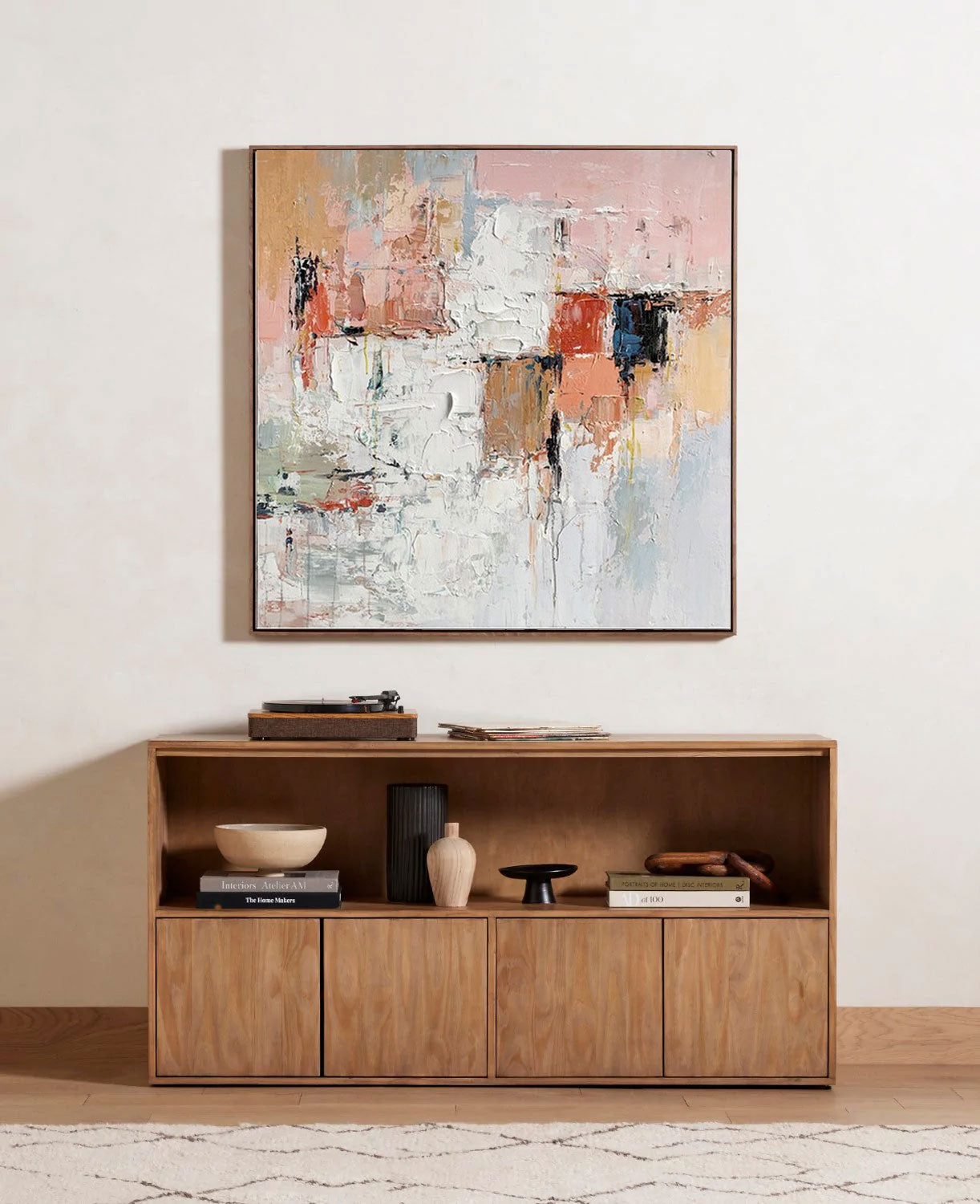Wallart Textured Abstract Oil Painting