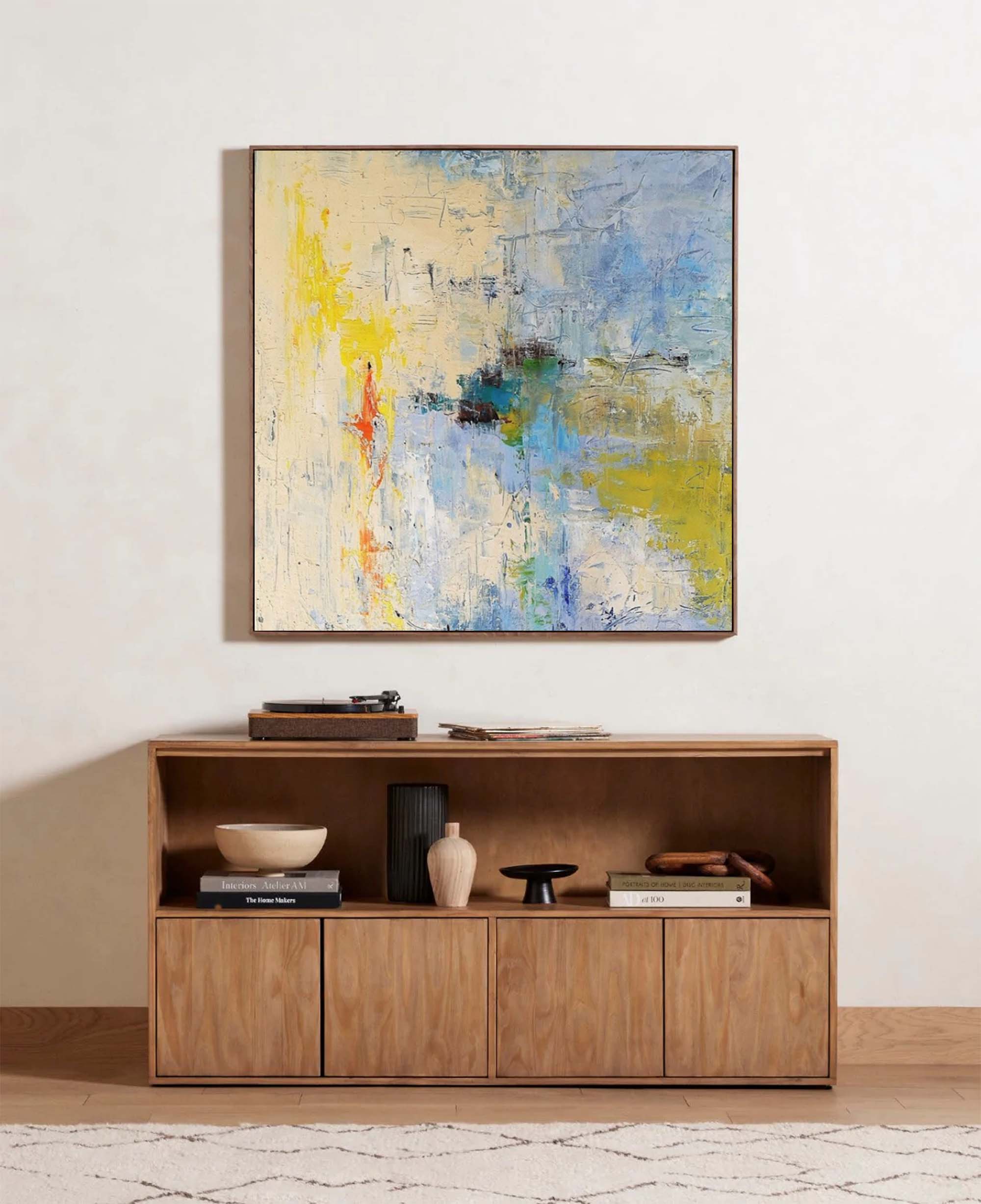 Wallart Harmony of Colors in Abstract
