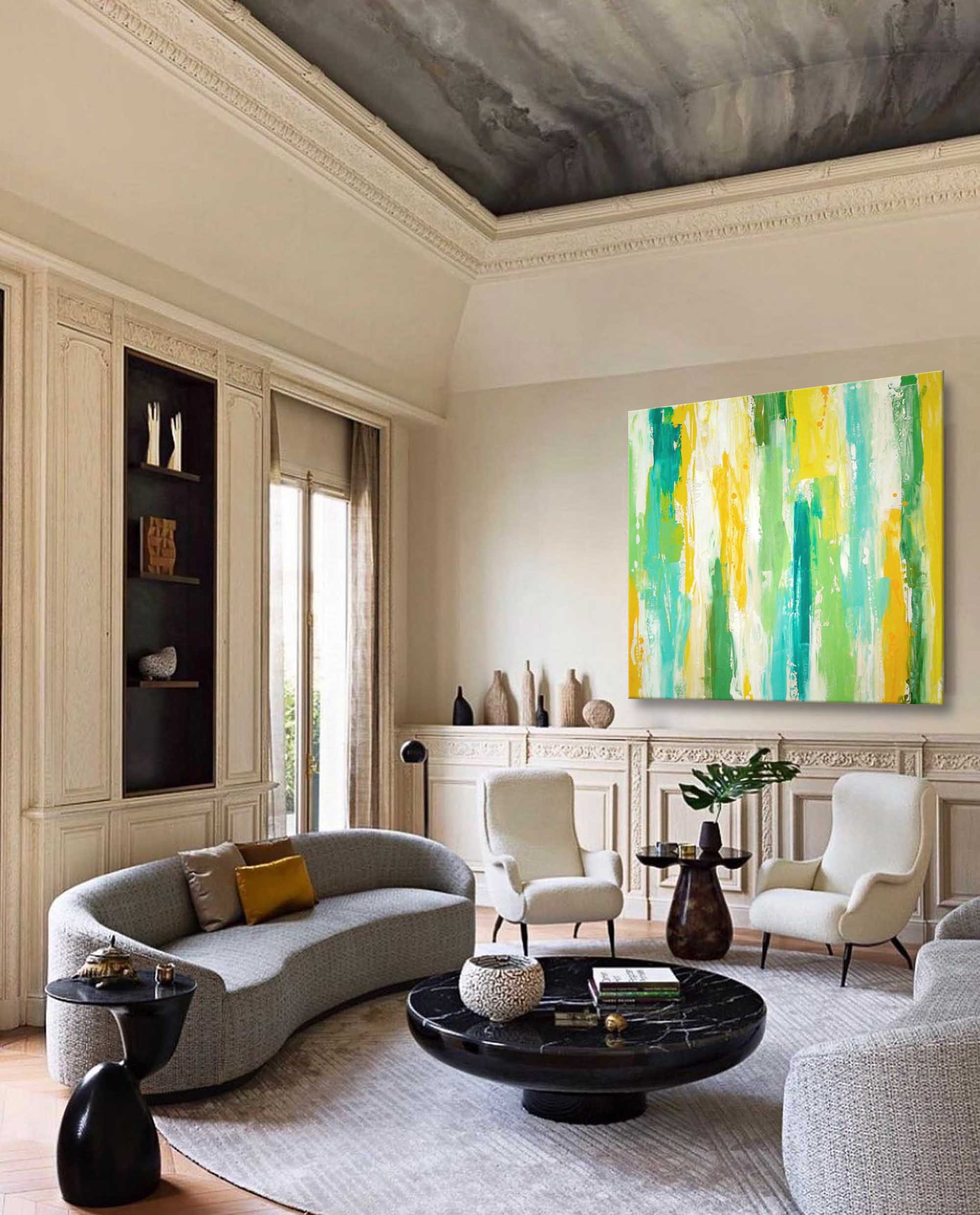 Wallart Vibrant Brushstrokes of Serenity