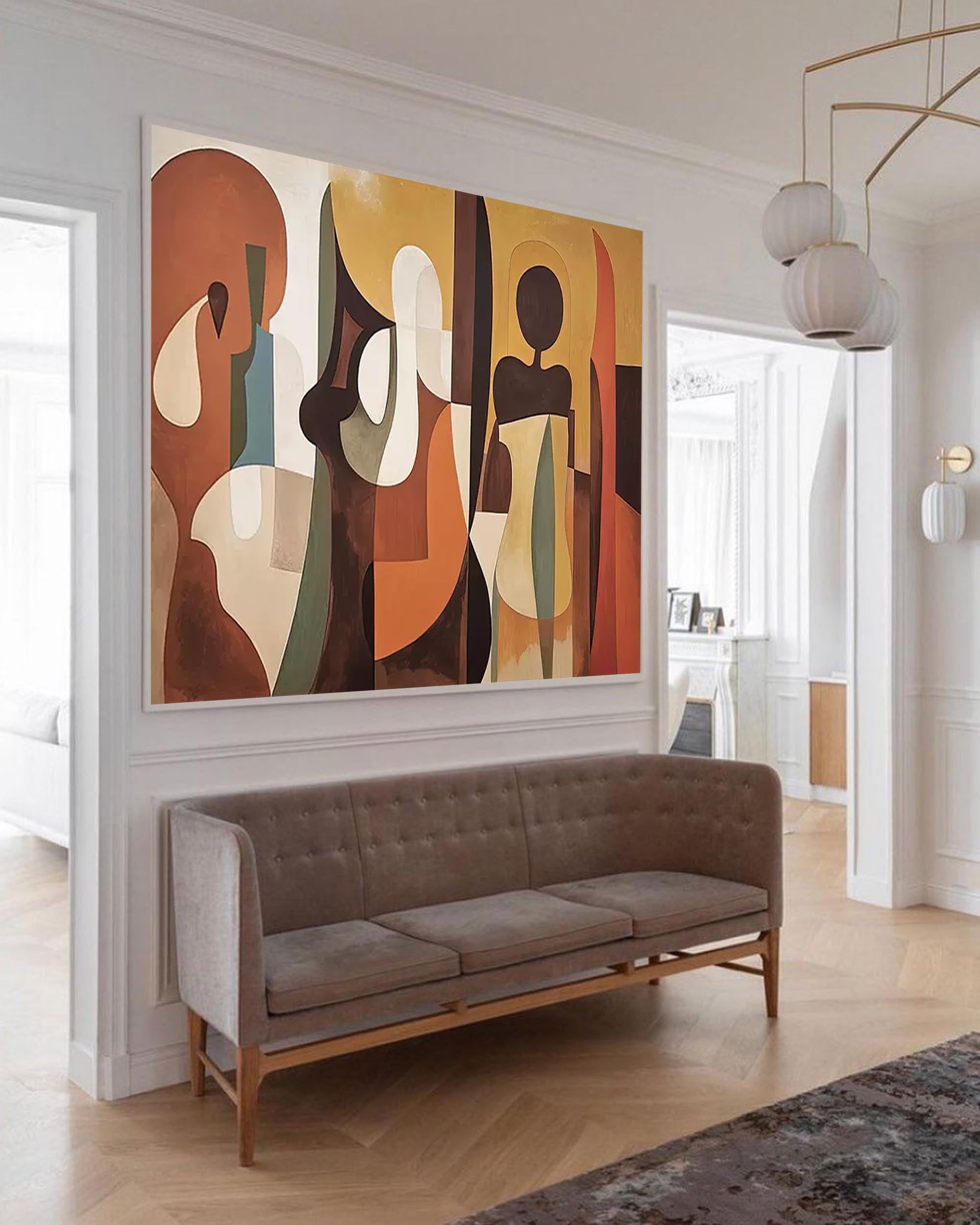 Wallart Abstract Canvas Art #AB310