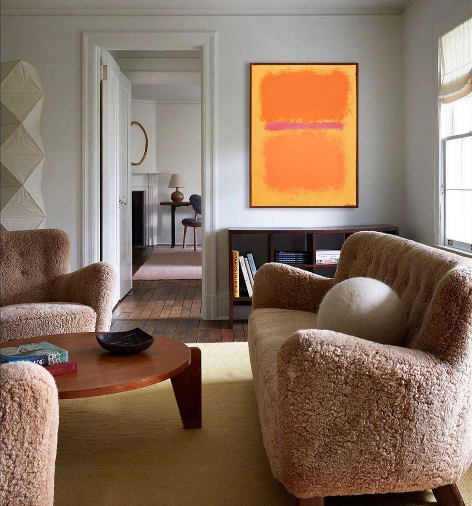 Wallart Vibrant Abstract Expressionist Art