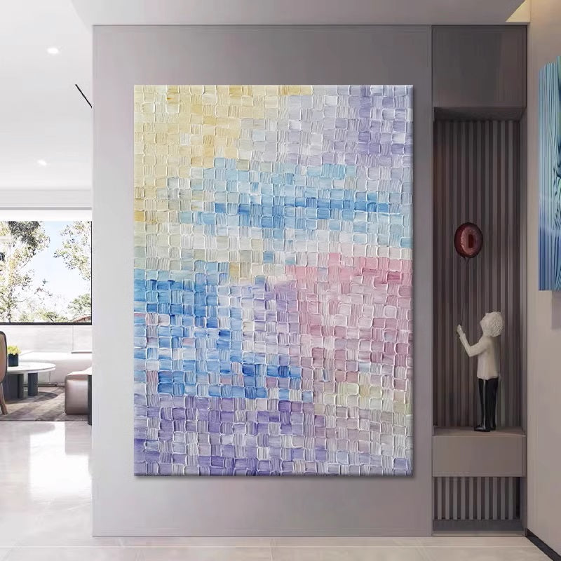 Wallart Textured Pastel Dream Abstract Art
