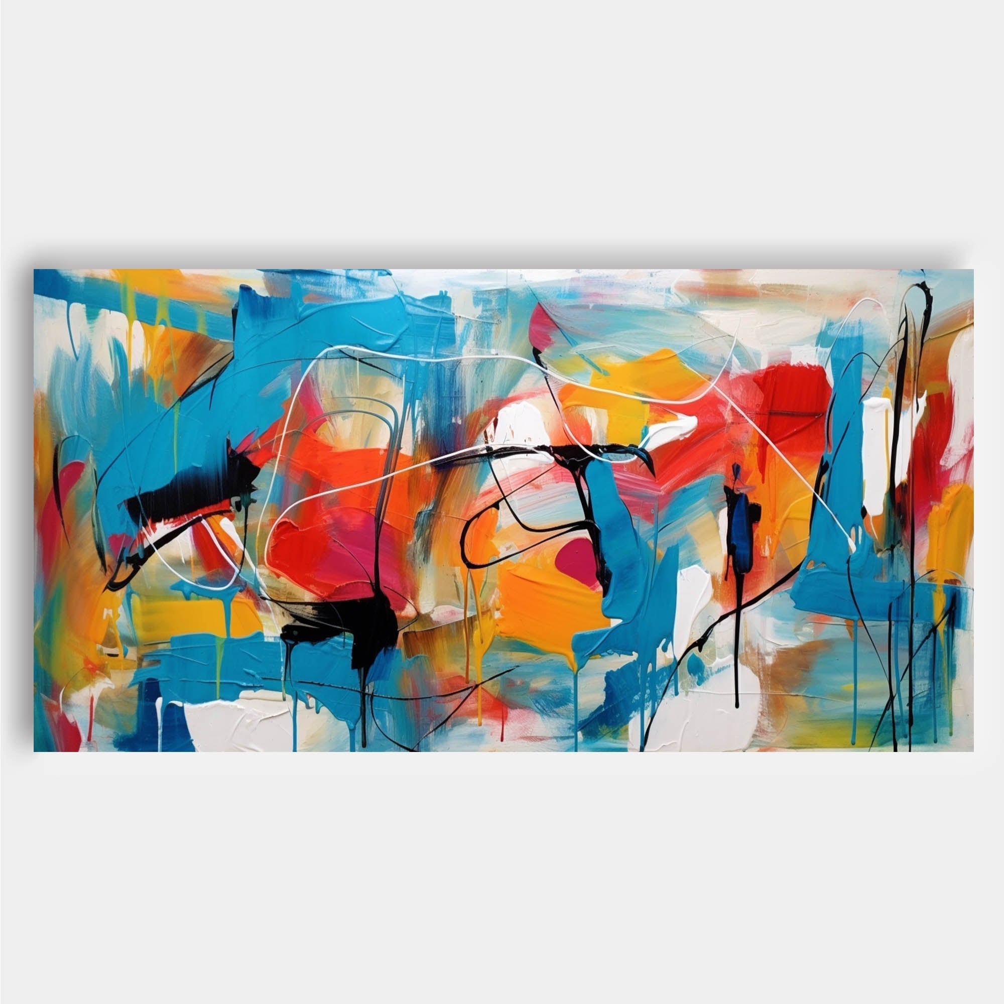 Wallart Dynamic Color Symphony